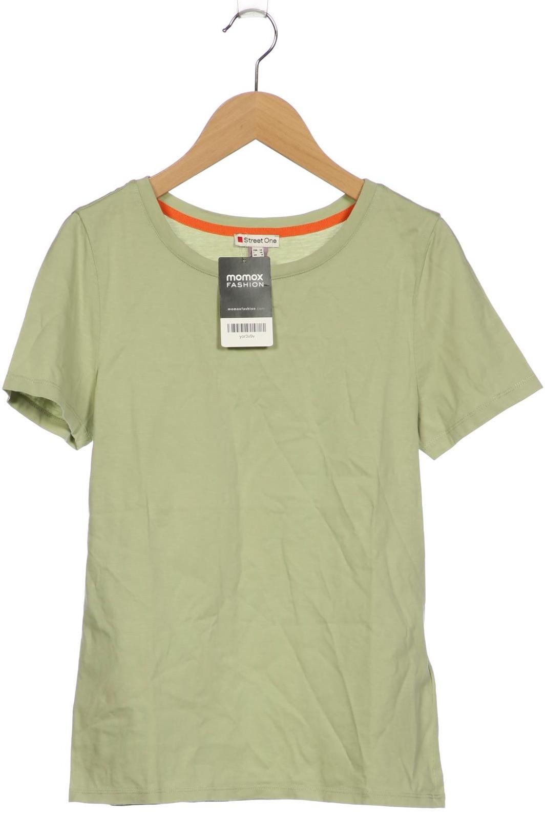 

Street One Damen T-Shirt, hellgrün, Gr. 34