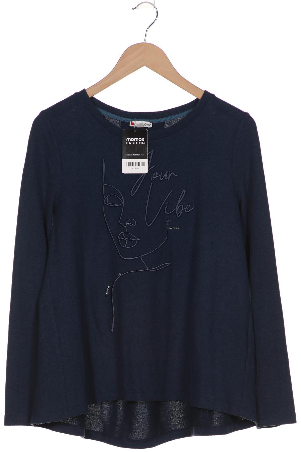 

Street One Damen Sweatshirt, blau, Gr. 38