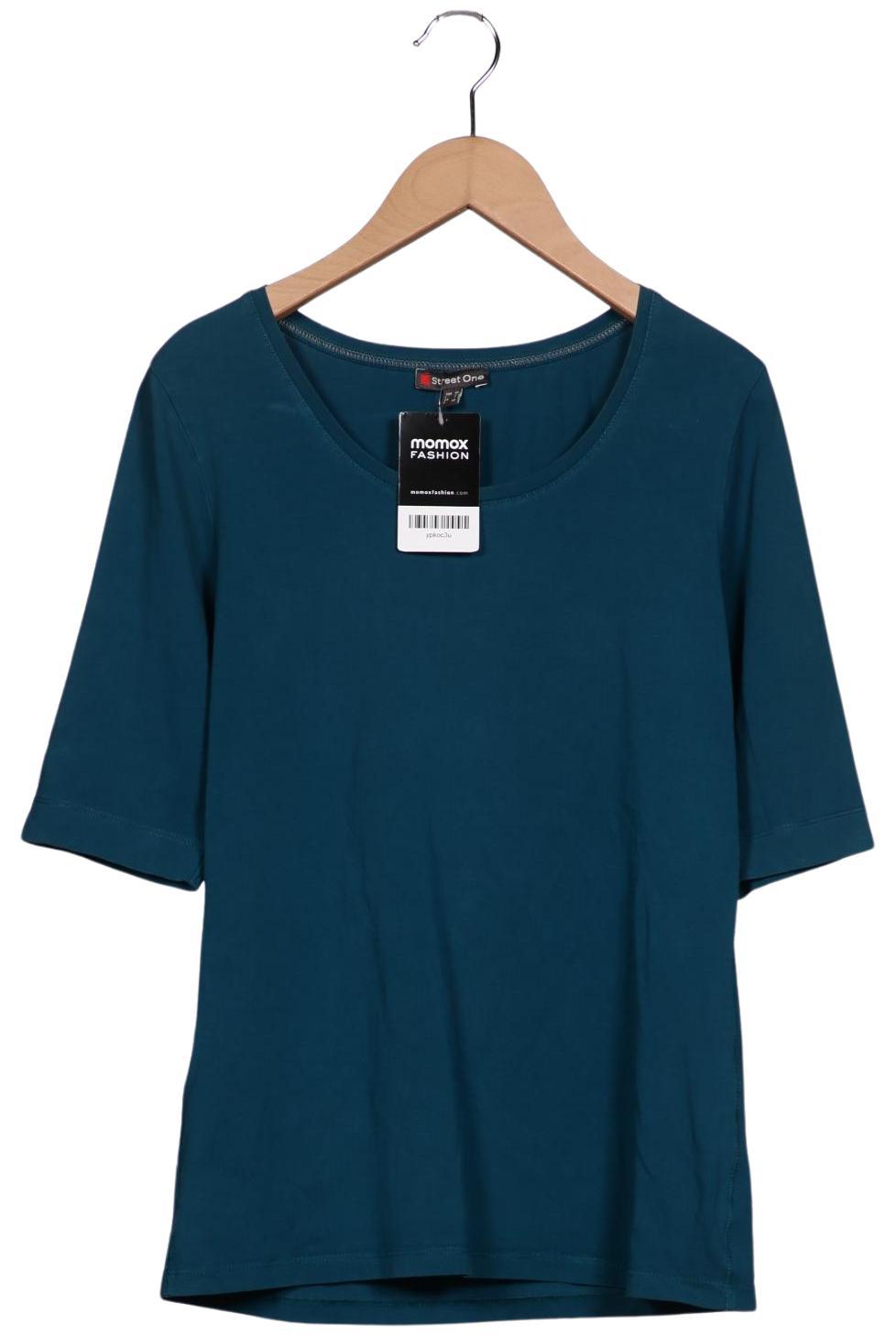 

Street One Damen T-Shirt, türkis, Gr. 40