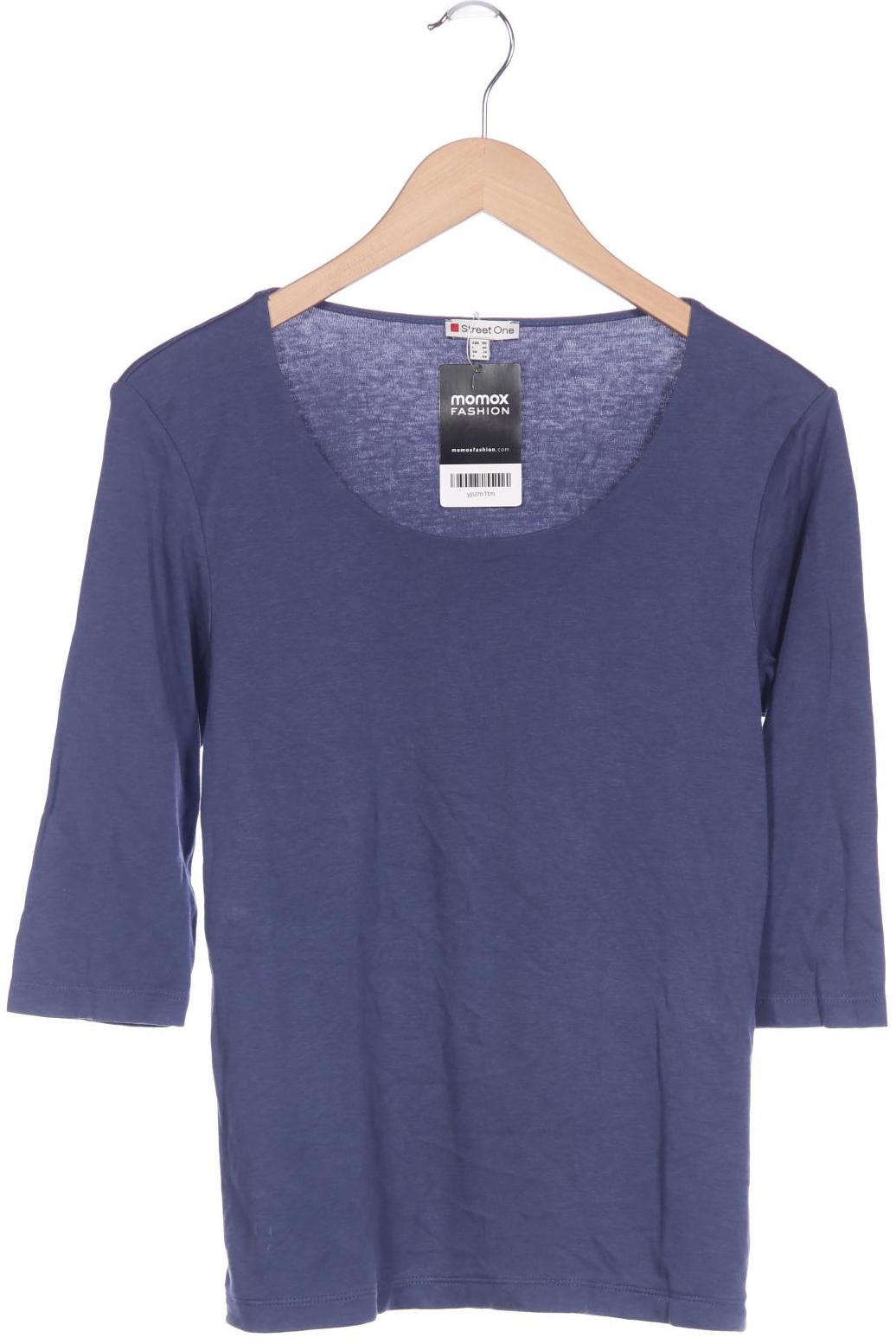 

Street One Damen Langarmshirt, blau, Gr. 40