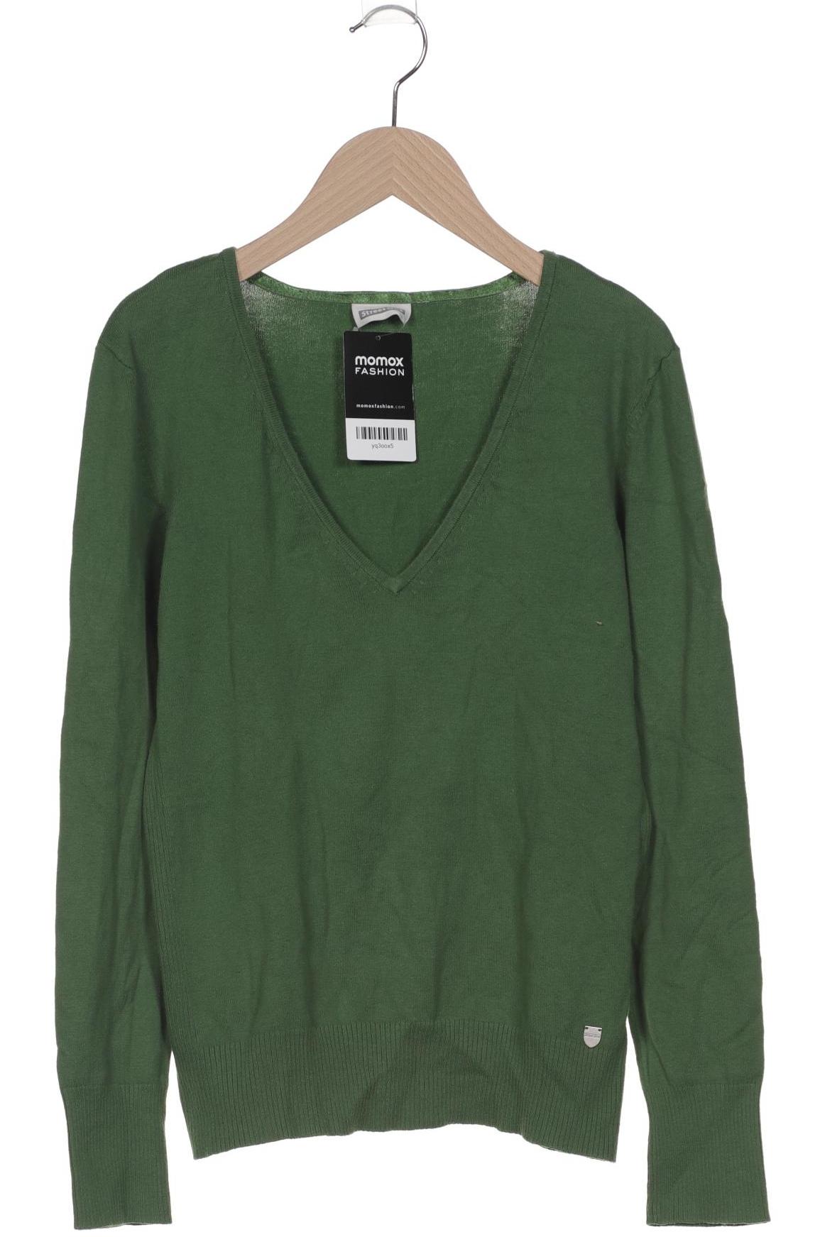 

Street One Damen Pullover, grün, Gr. 40