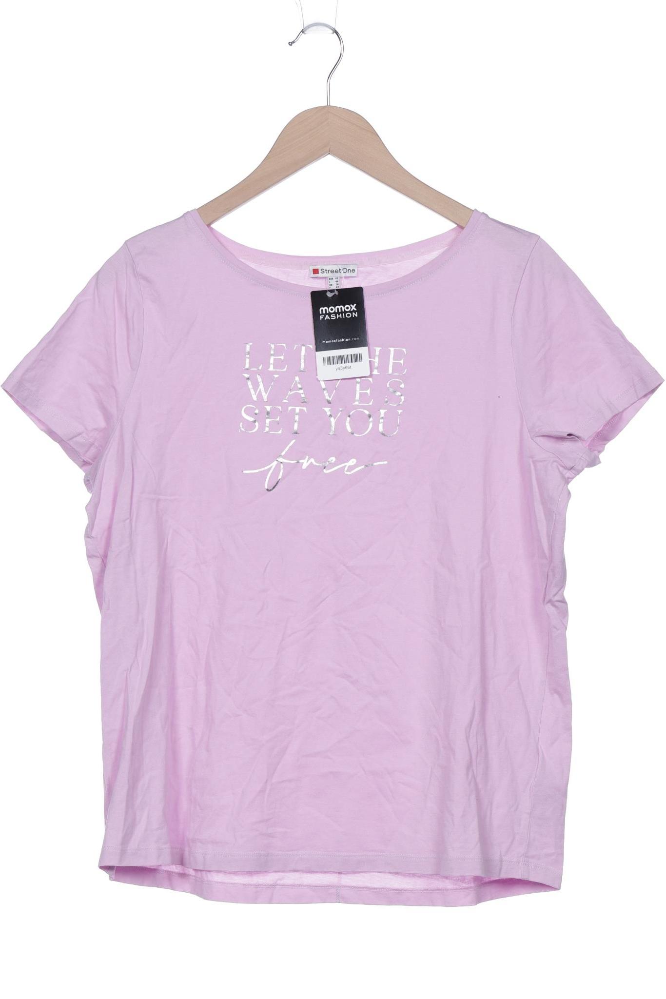 

Street One Damen T-Shirt, pink, Gr. 42