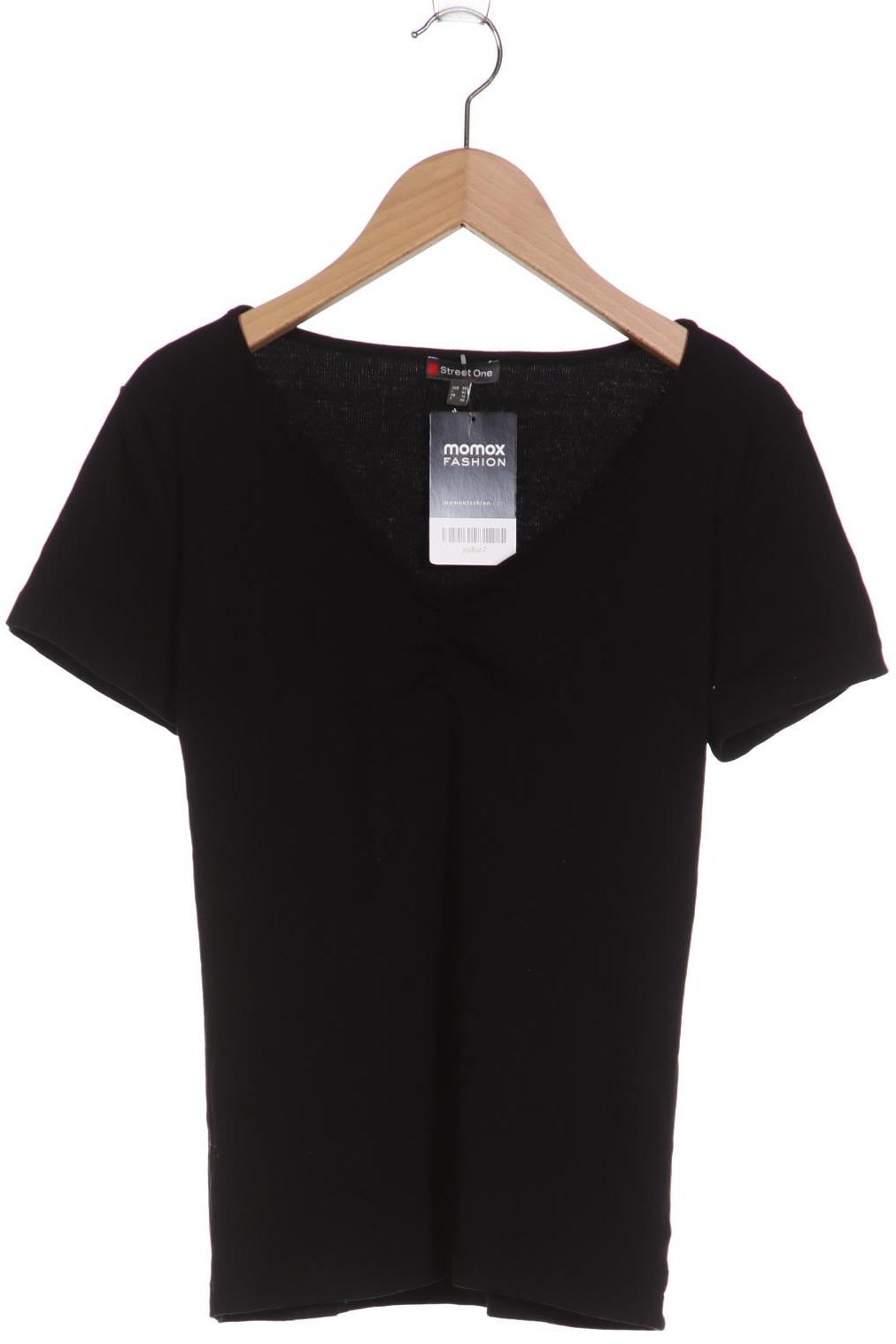 

Street One Damen T-Shirt, schwarz