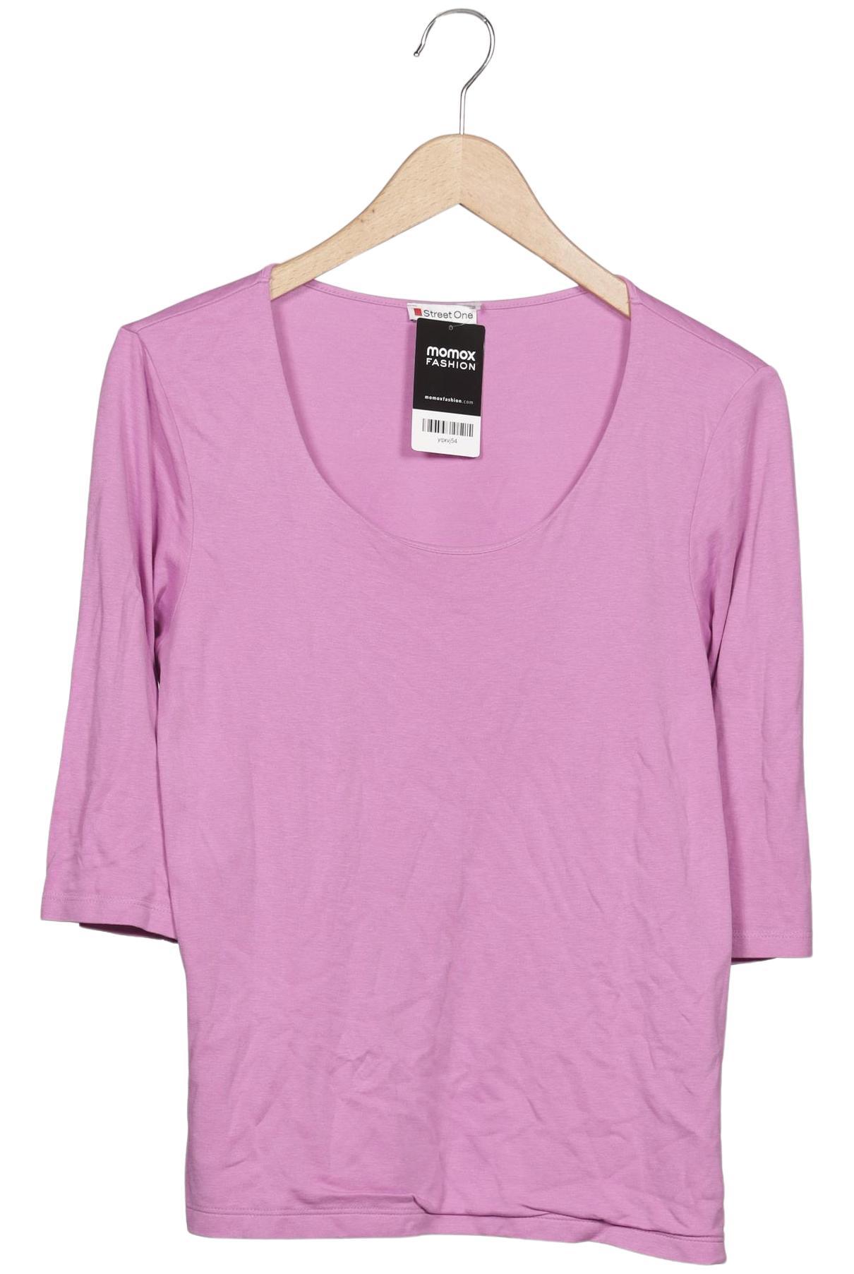 

Street One Damen Langarmshirt, pink, Gr. 40