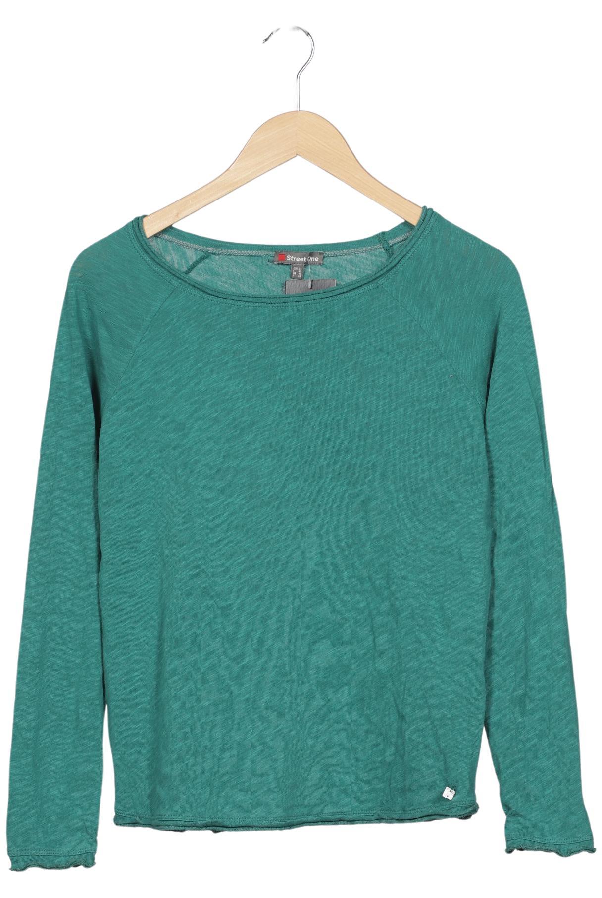 

Street One Damen Langarmshirt, grün, Gr. 36