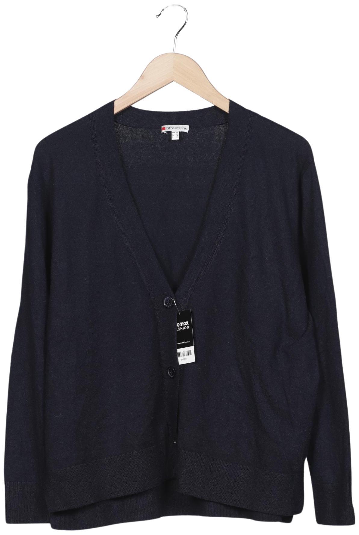 

Street One Damen Strickjacke, marineblau, Gr. 40