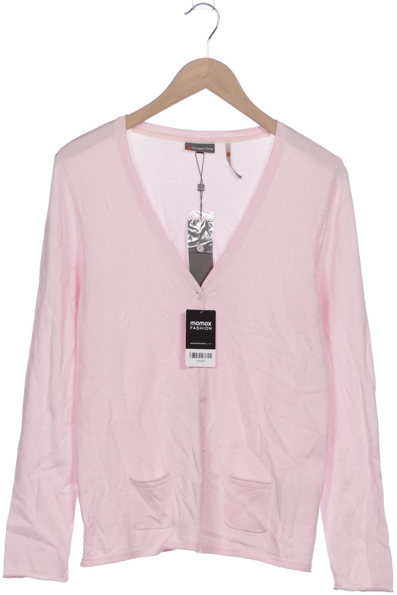 

Street One Damen Strickjacke, pink, Gr. 40