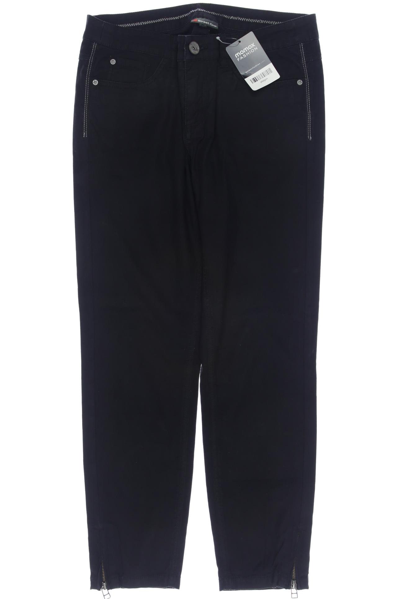 

Street One Damen Stoffhose, schwarz, Gr. 38