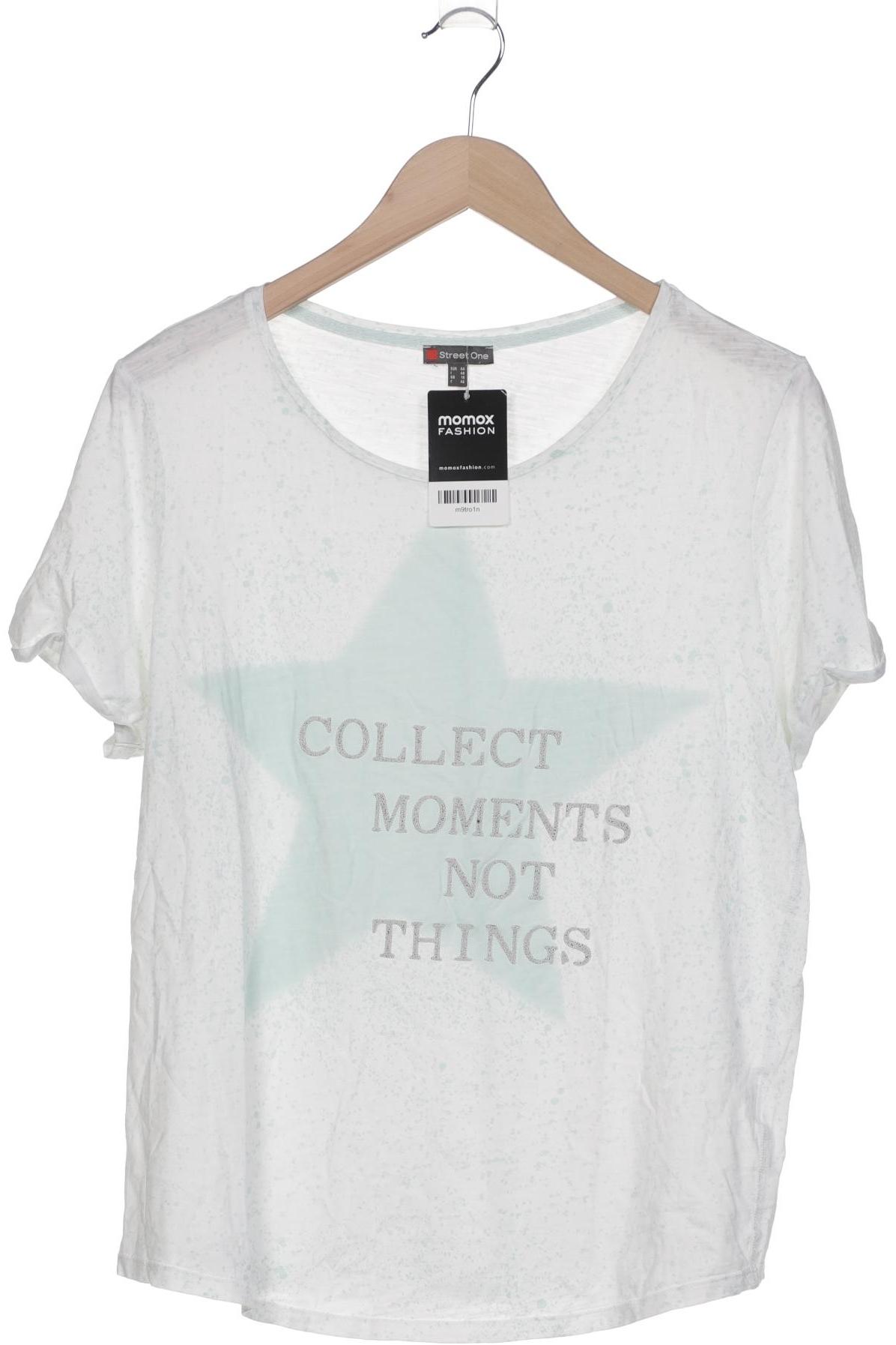 

Street One Damen T-Shirt, weiß, Gr. 44