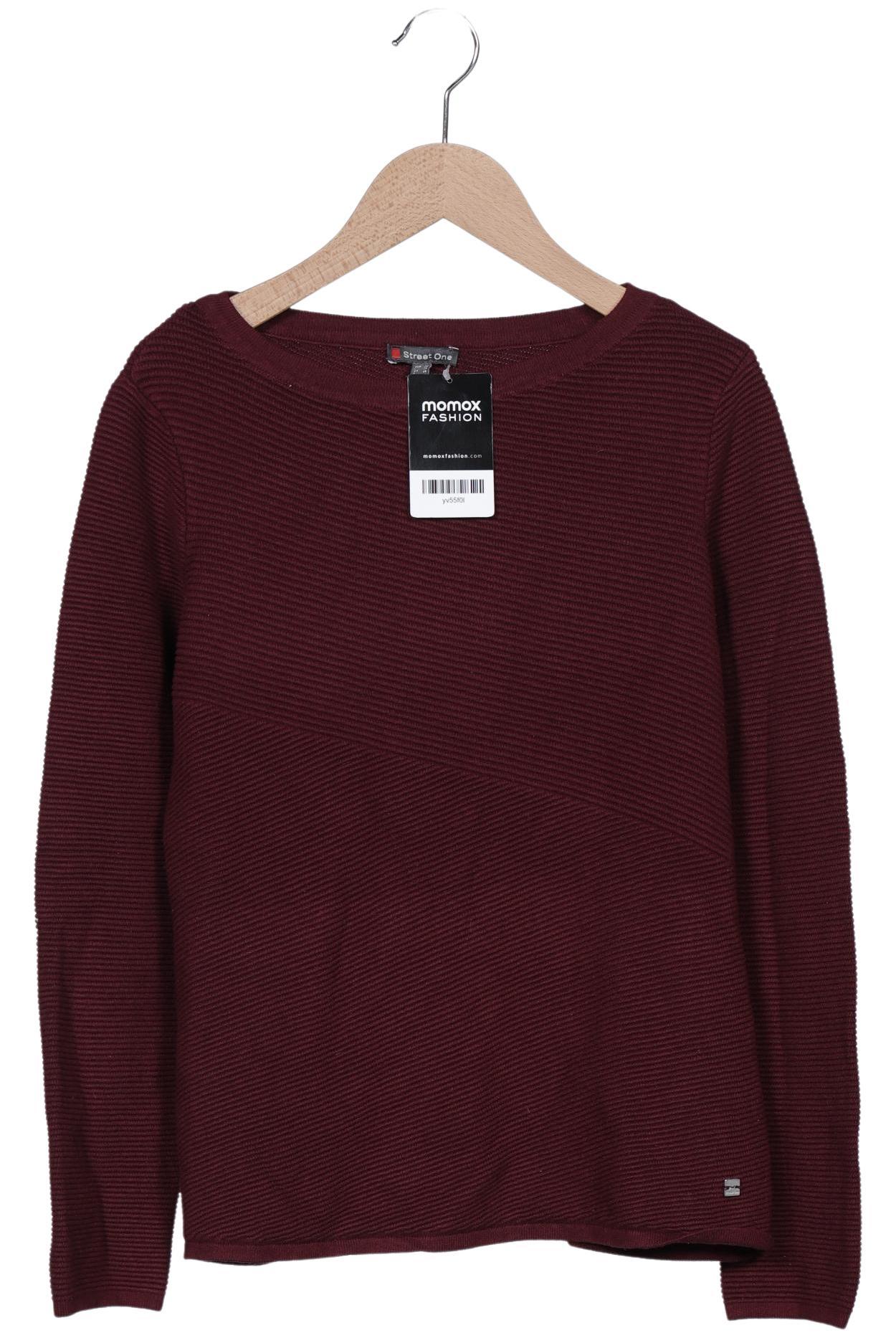 

Street One Damen Pullover, bordeaux, Gr. 36