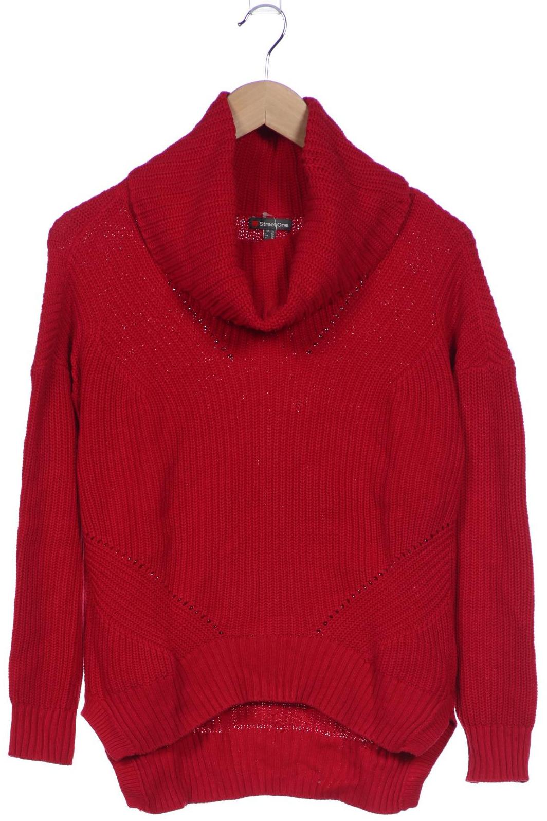 

Street One Damen Pullover, rot, Gr. 36