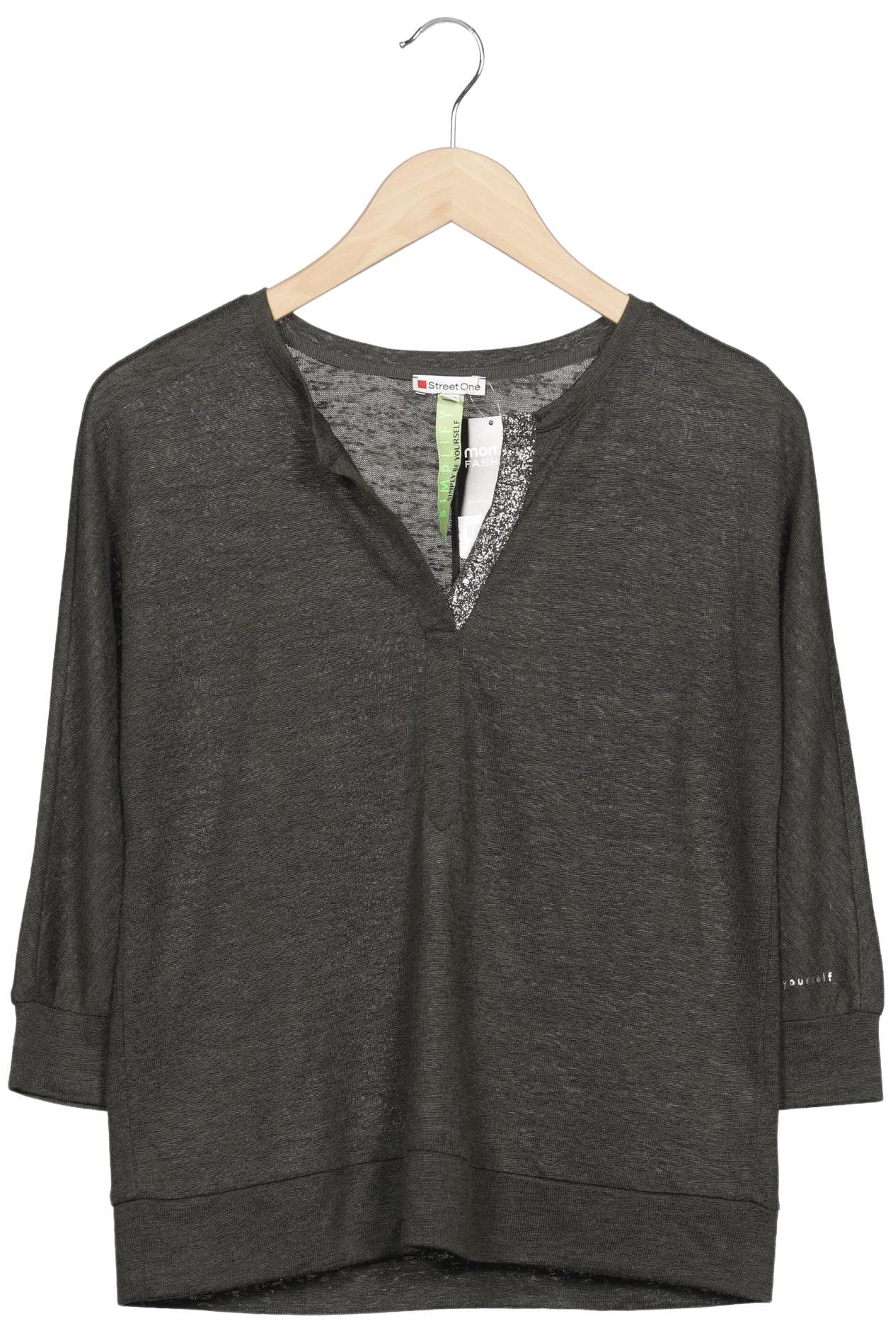 

Street One Damen Pullover, grau, Gr. 34
