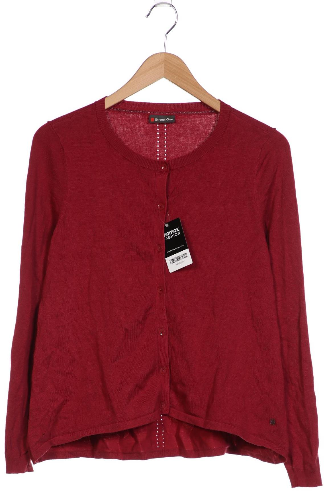 

Street One Damen Strickjacke, bordeaux, Gr. 38