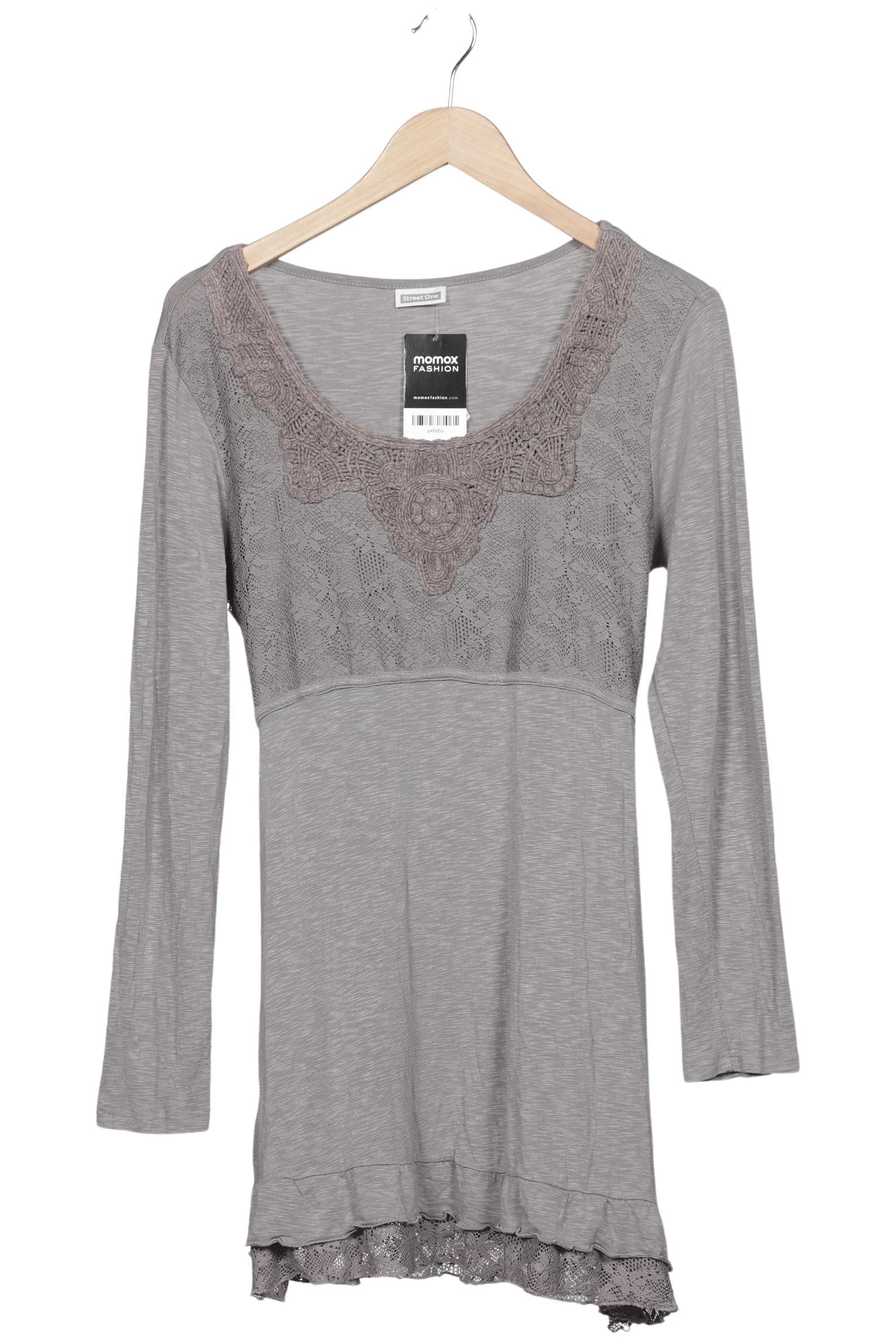 

Street One Damen Langarmshirt, grau, Gr. 42