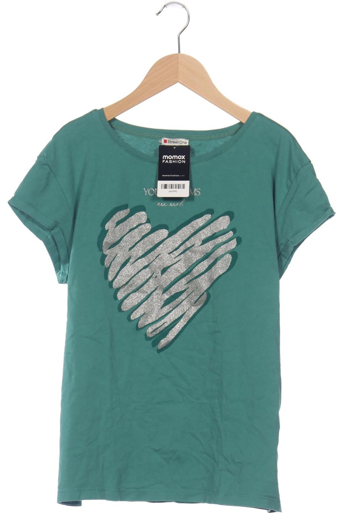 

Street One Damen T-Shirt, grün, Gr. 40