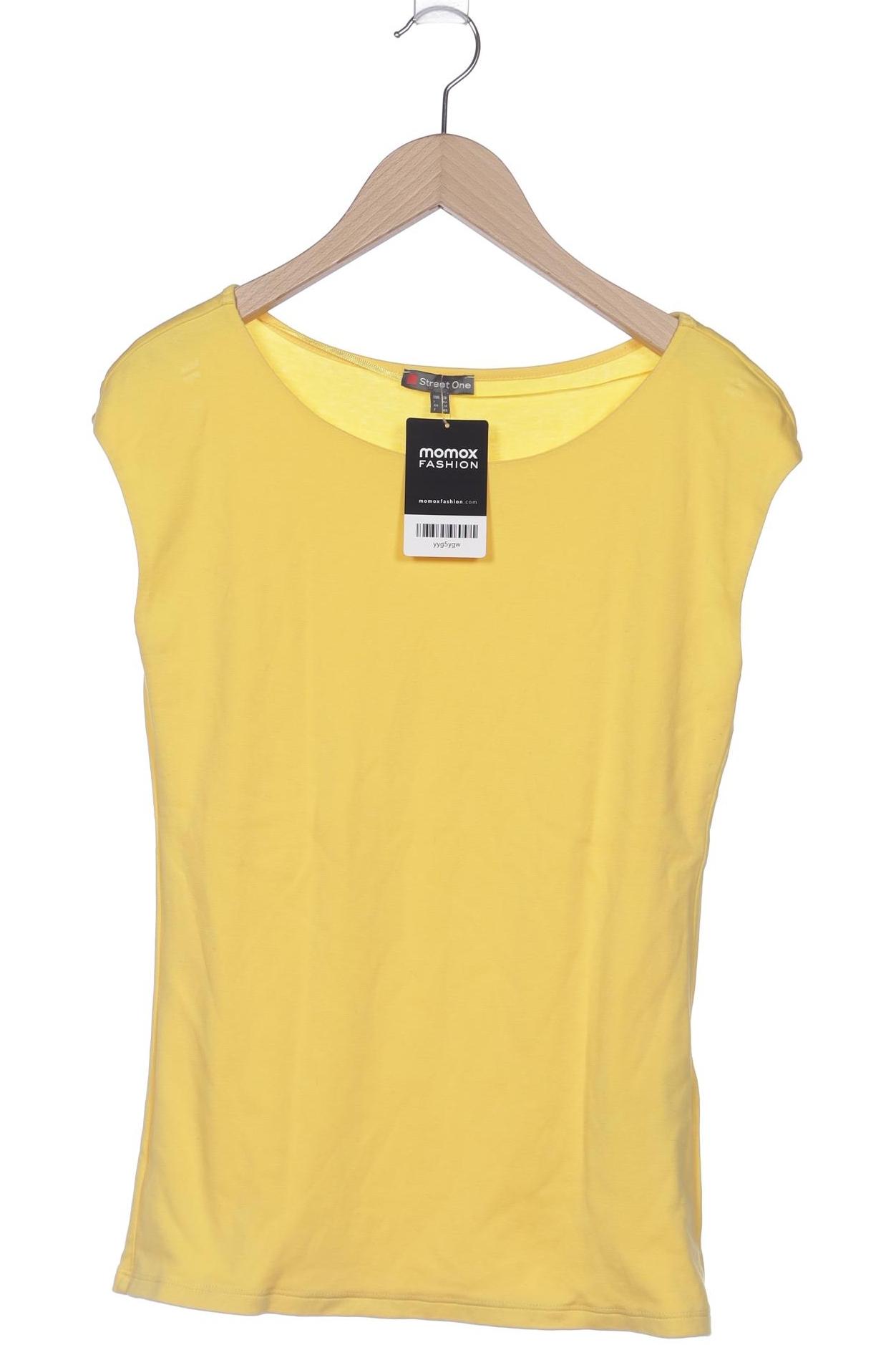 

Street One Damen T-Shirt, gelb, Gr. 38
