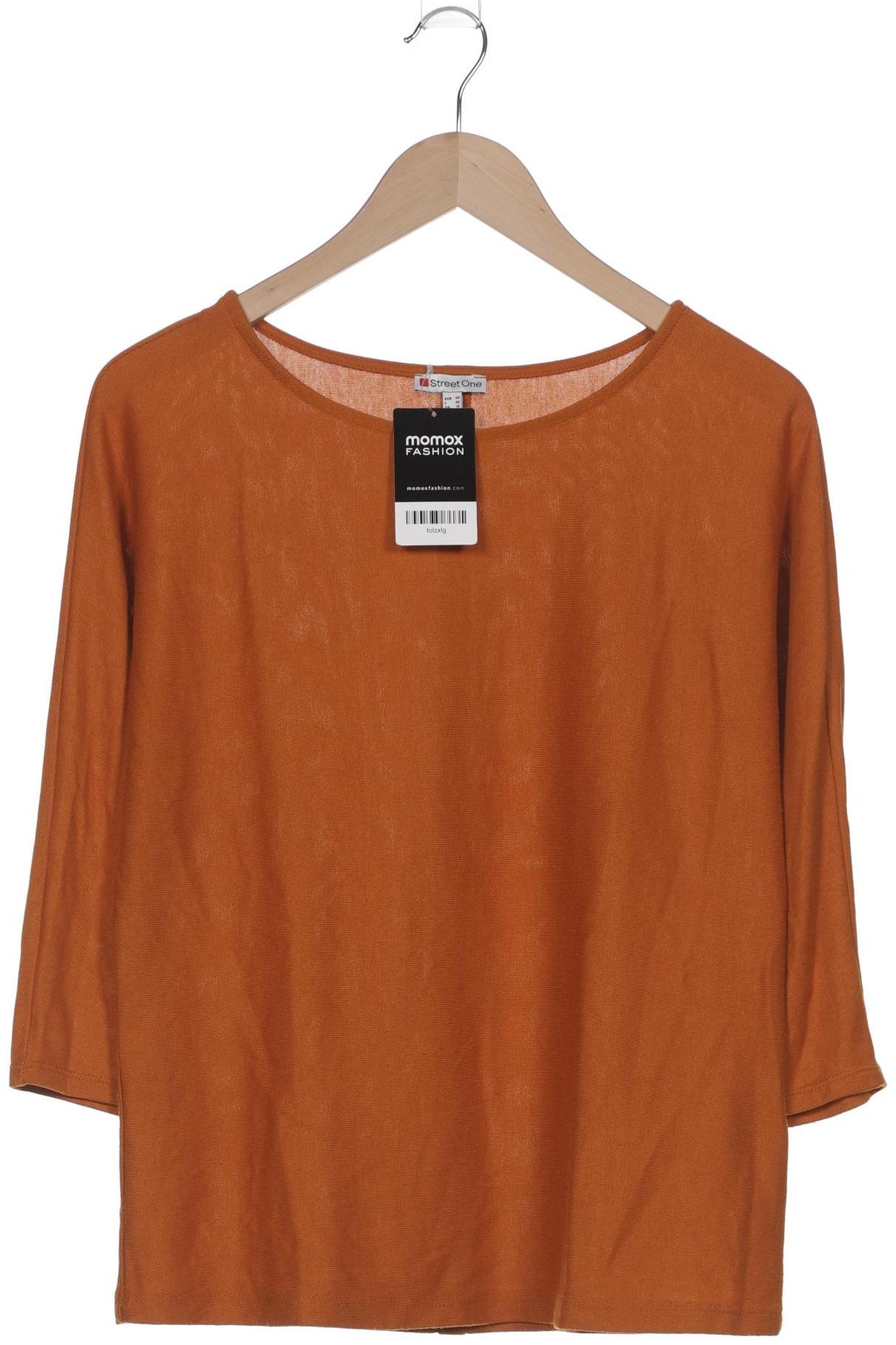 

Street One Damen Pullover, orange, Gr. 38
