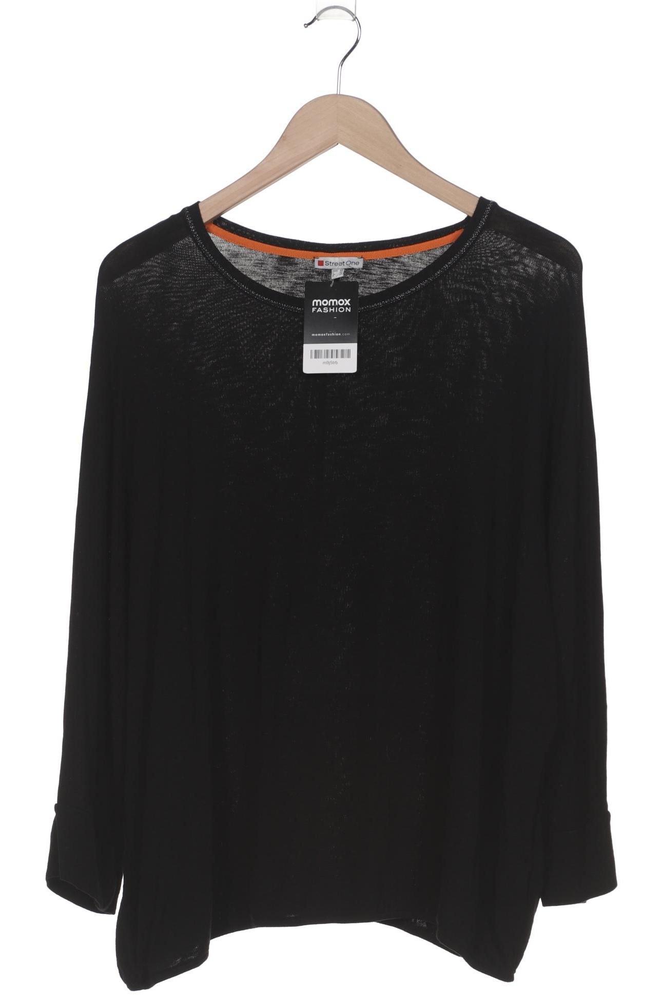 

Street One Damen Langarmshirt, schwarz, Gr. 44