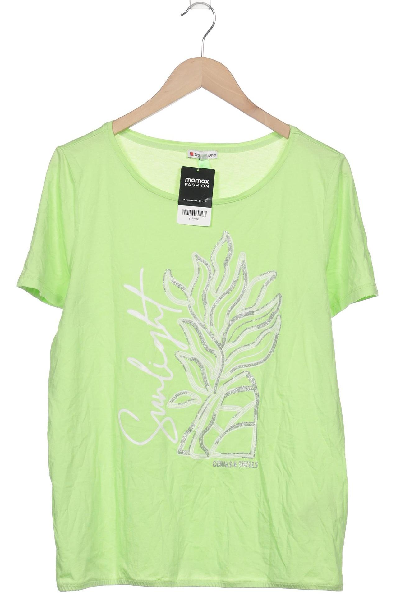 

Street One Damen T-Shirt, hellgrün, Gr. 44