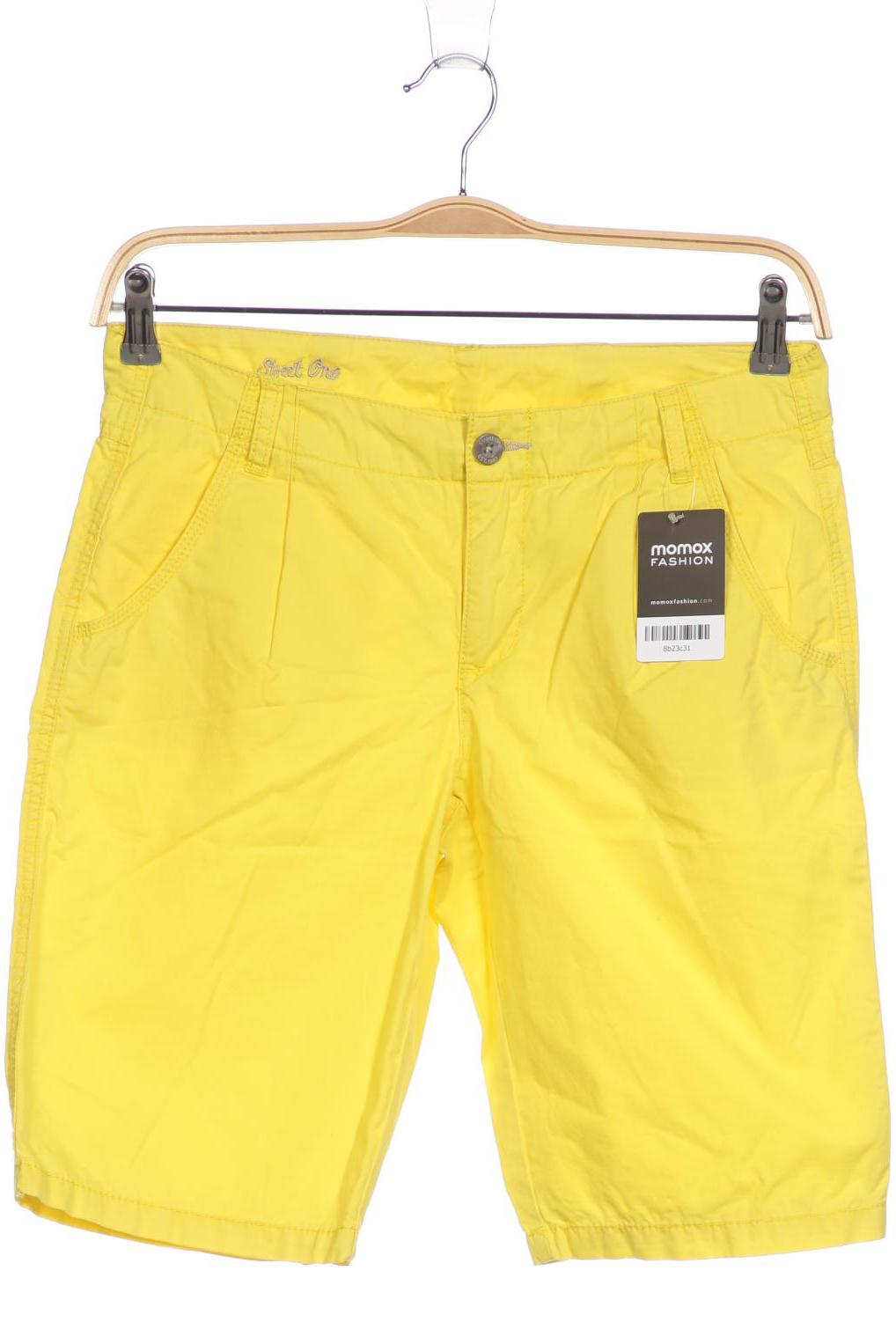 

Street One Damen Shorts, gelb, Gr. 38