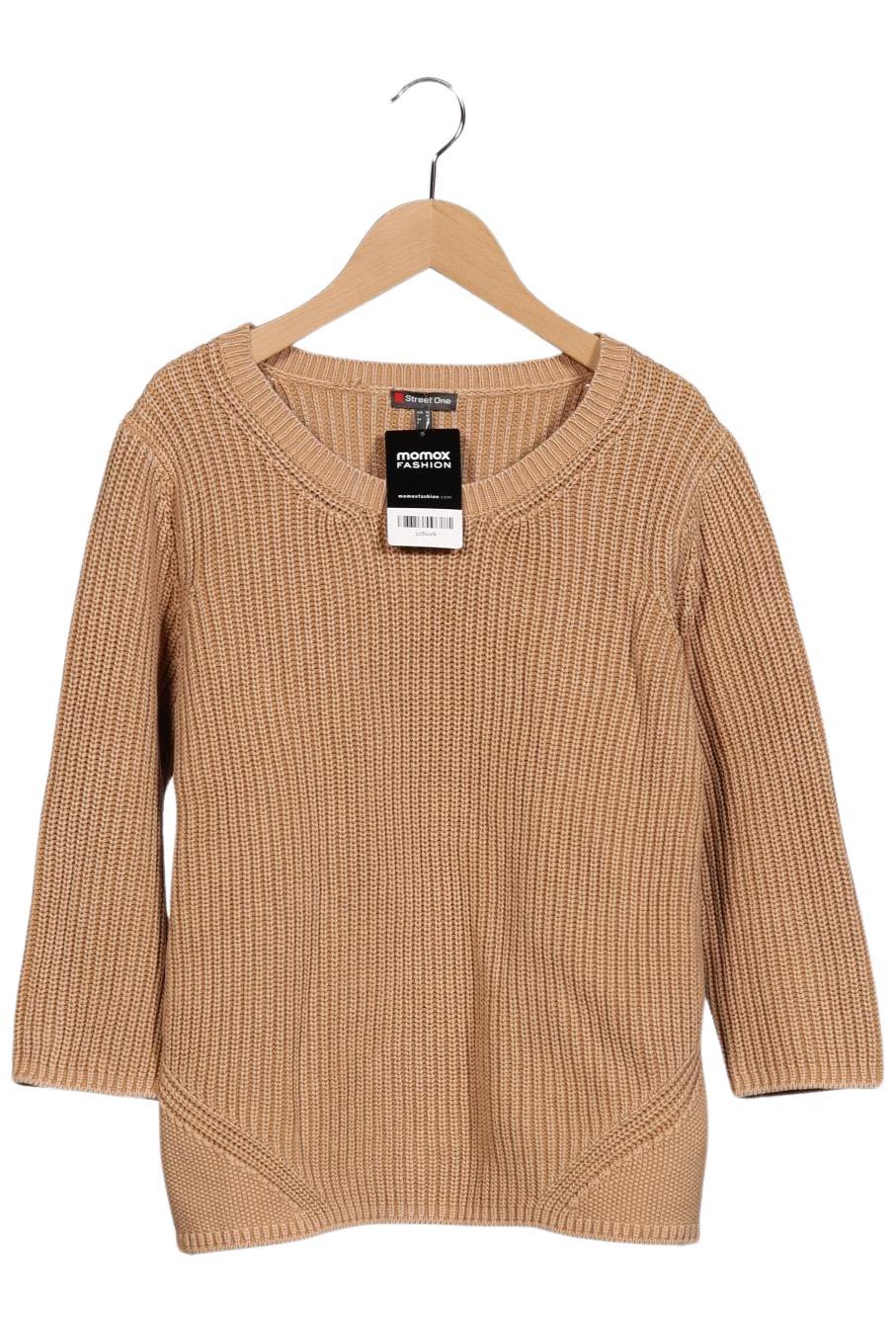 

Street One Damen Pullover, beige, Gr. 36
