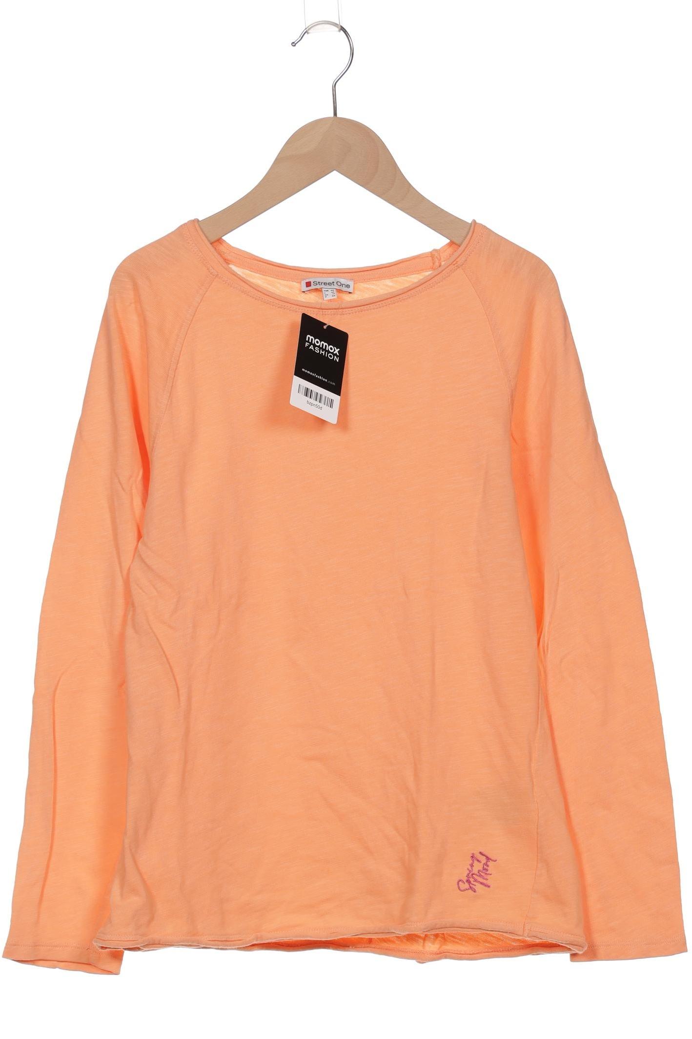 

Street One Damen Langarmshirt, orange, Gr. 40