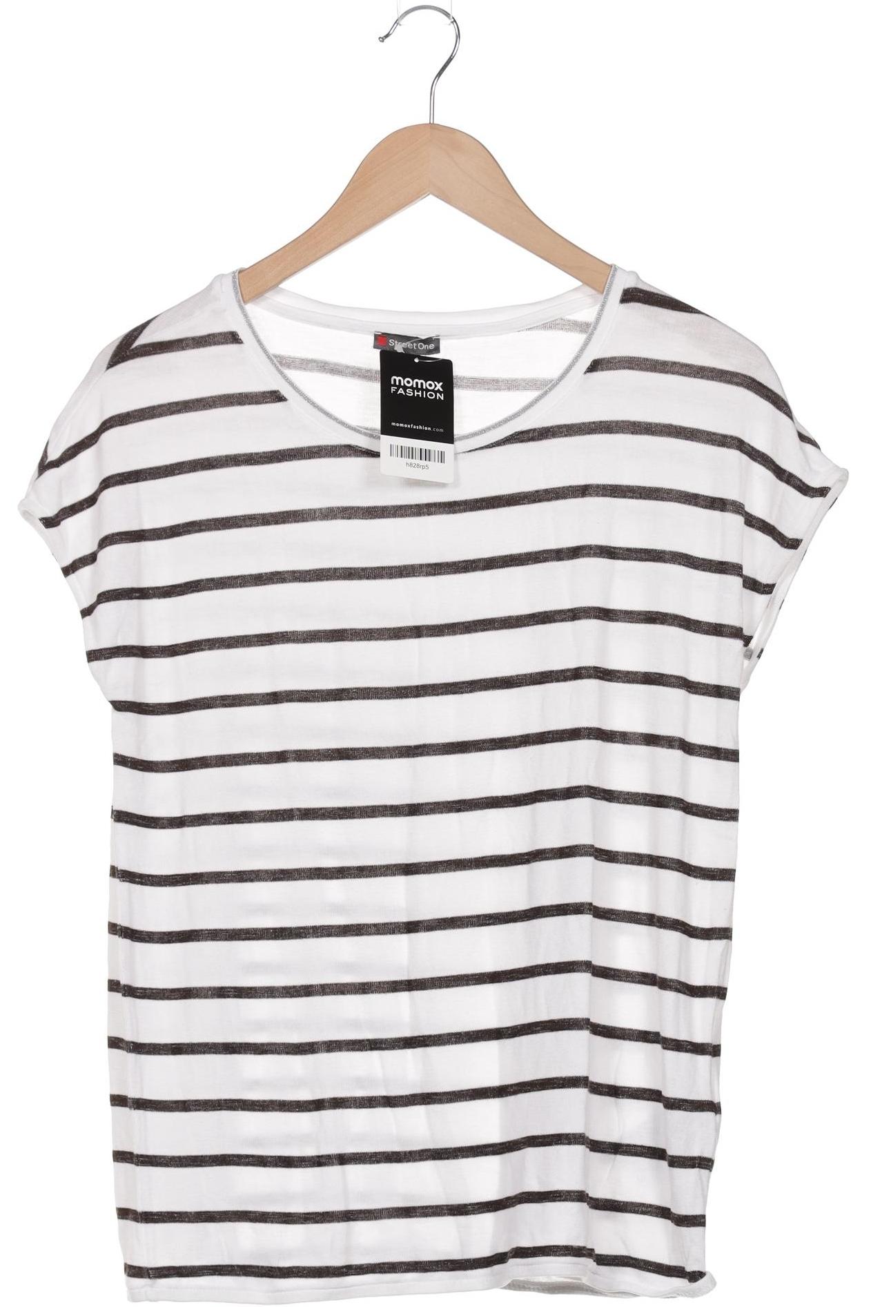 

Street One Damen T-Shirt, weiß, Gr. 38