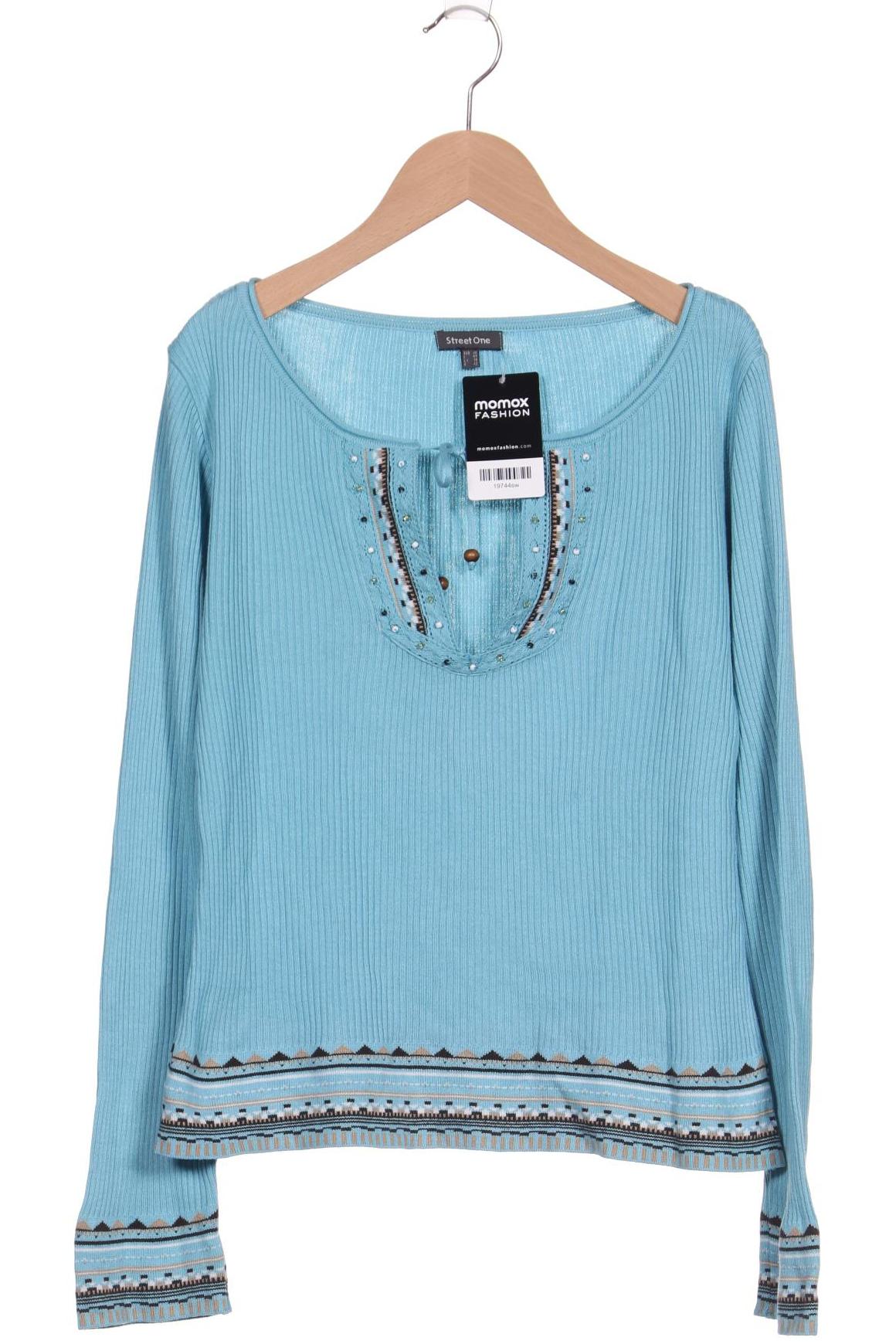 

Street One Damen Pullover, hellblau, Gr. 40