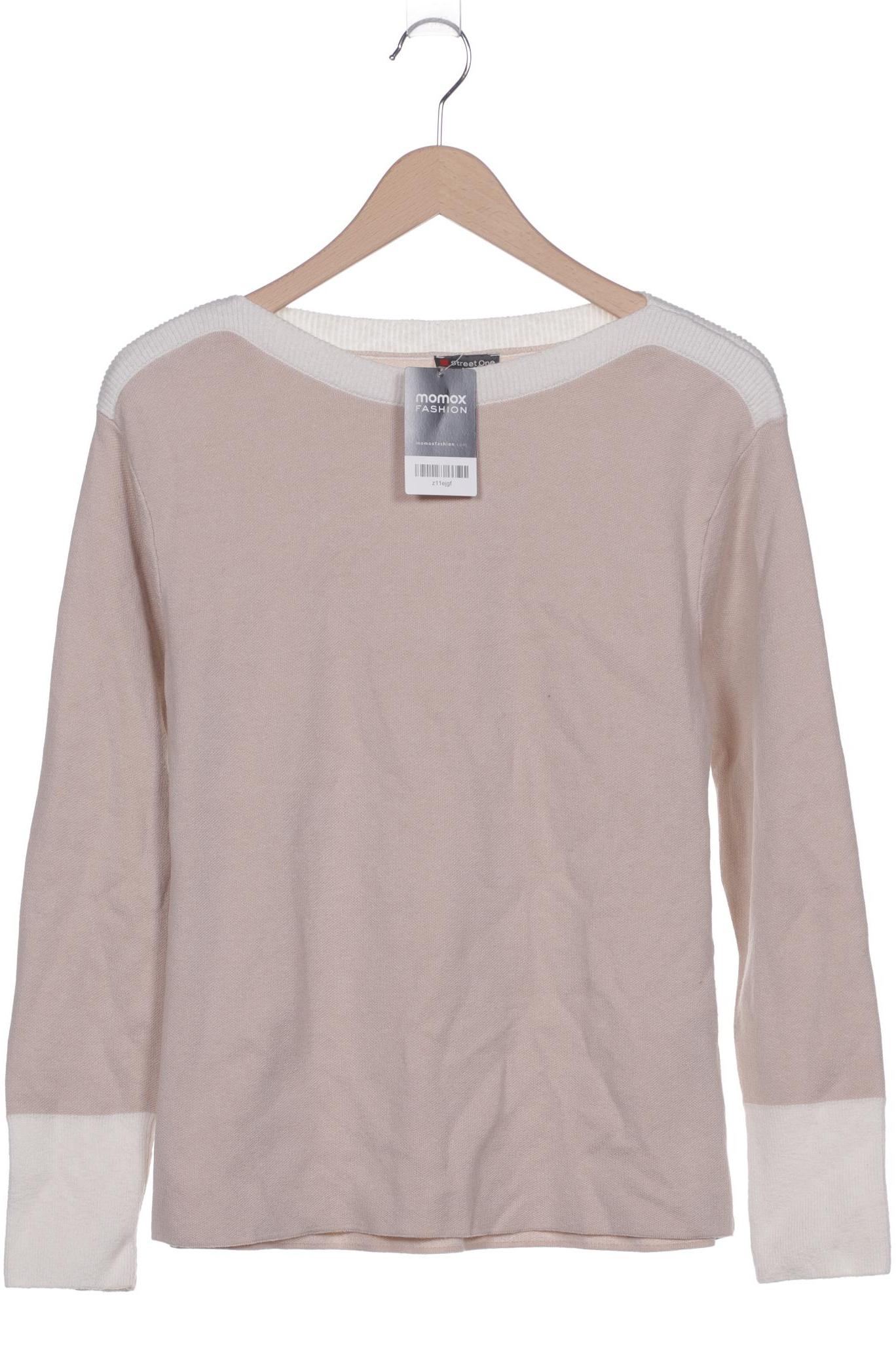 

Street One Damen Pullover, beige, Gr. 40