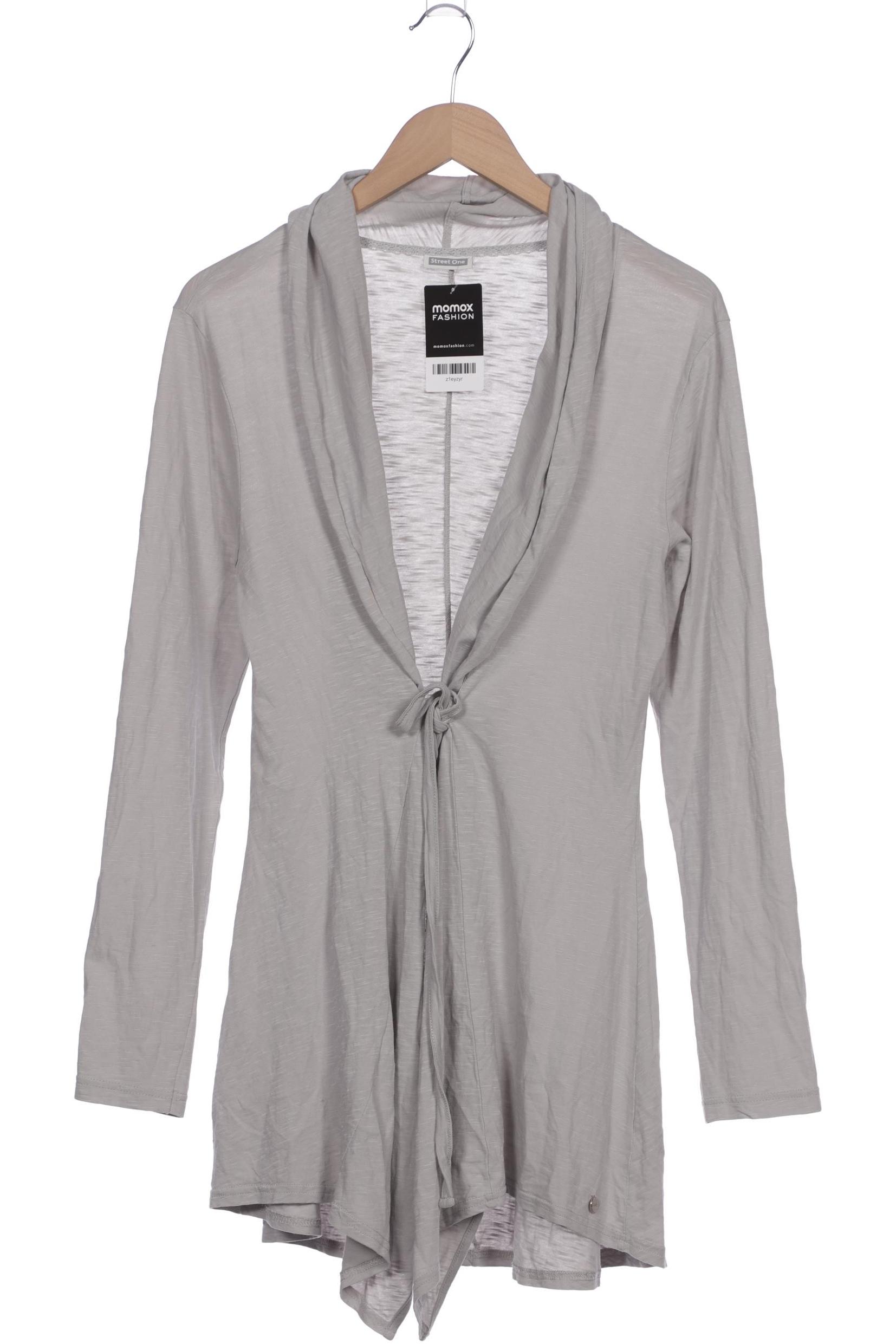 

Street One Damen Strickjacke, grau, Gr. 42