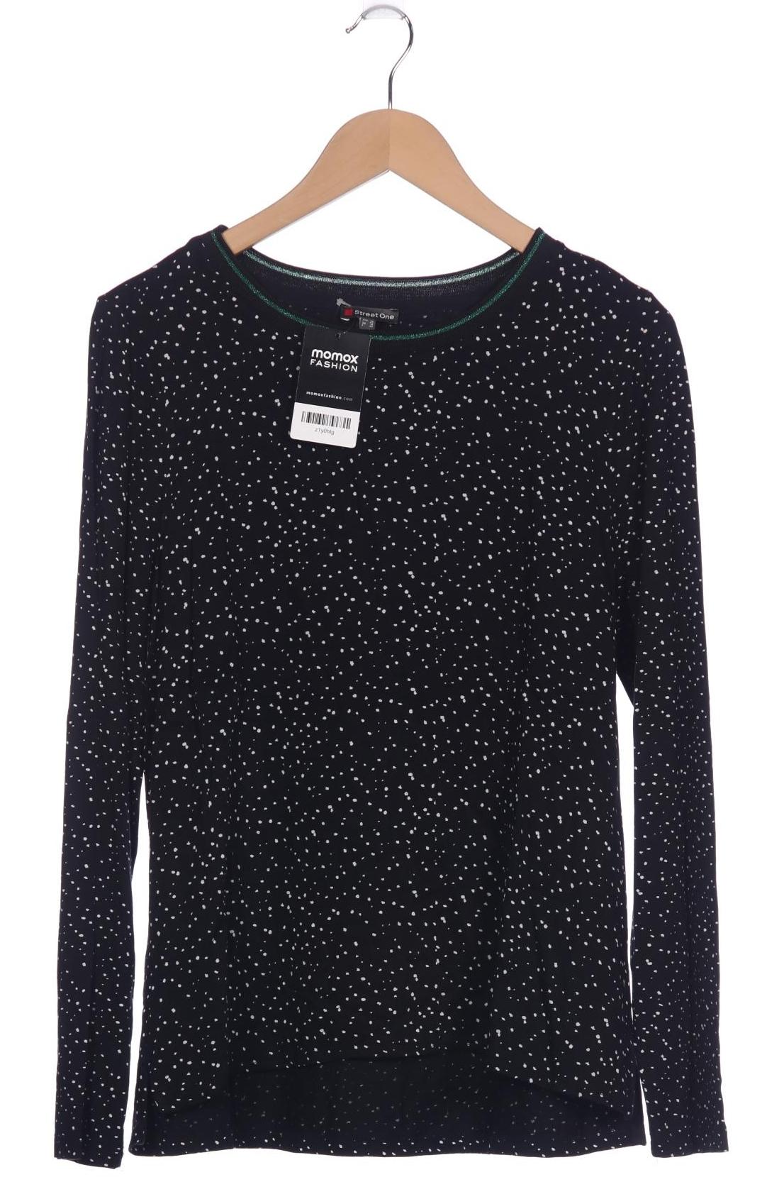

Street One Damen Langarmshirt, schwarz, Gr. 40