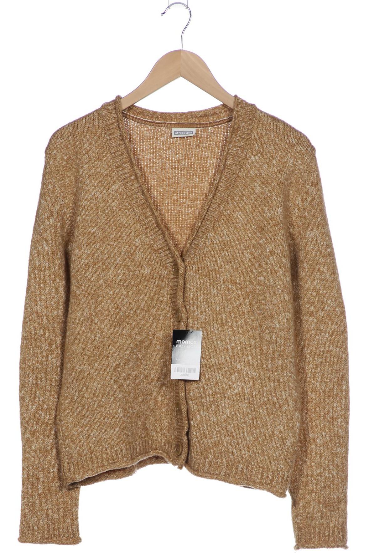 

Street One Damen Strickjacke, braun, Gr. 42
