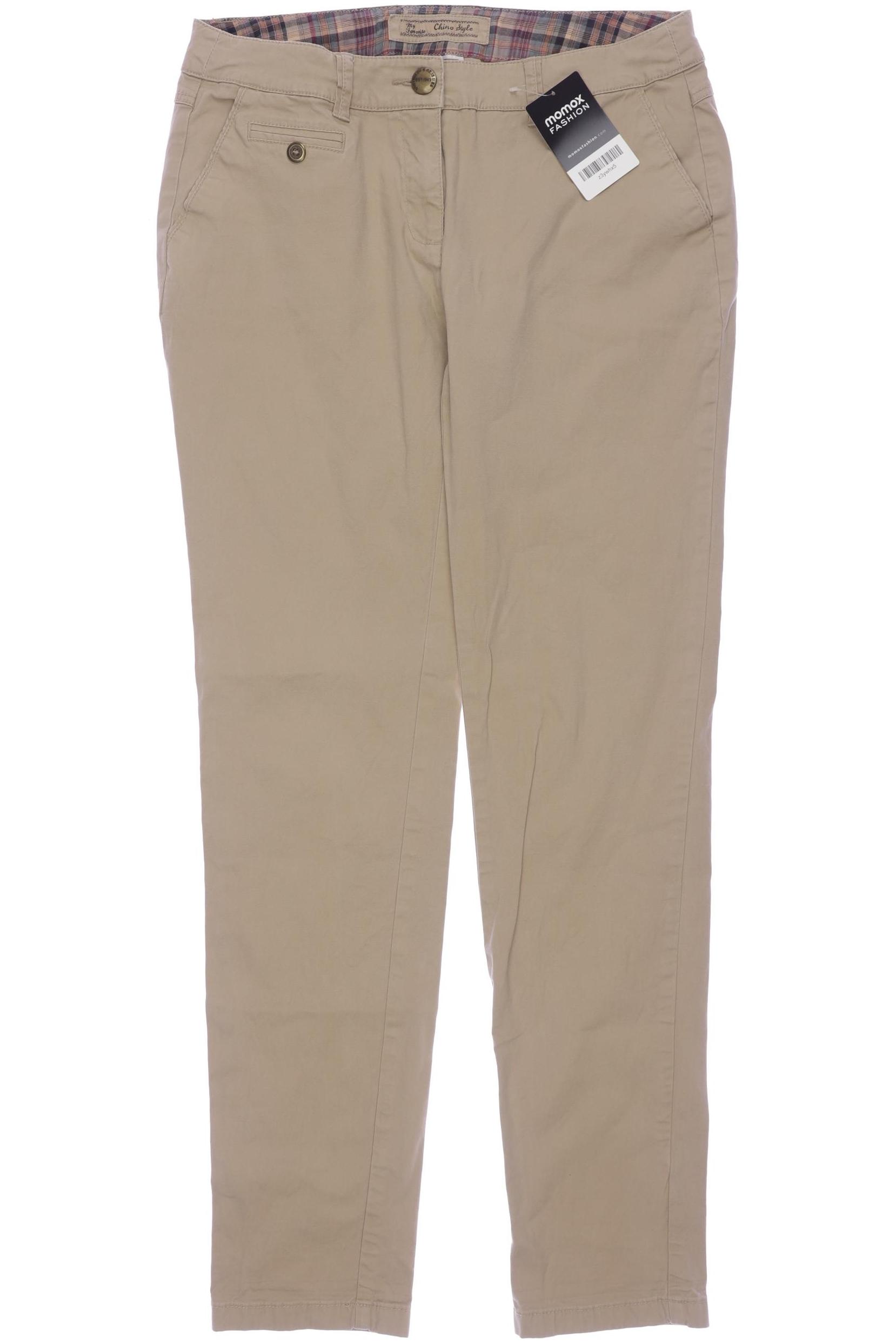

Street One Damen Stoffhose, beige, Gr. 38