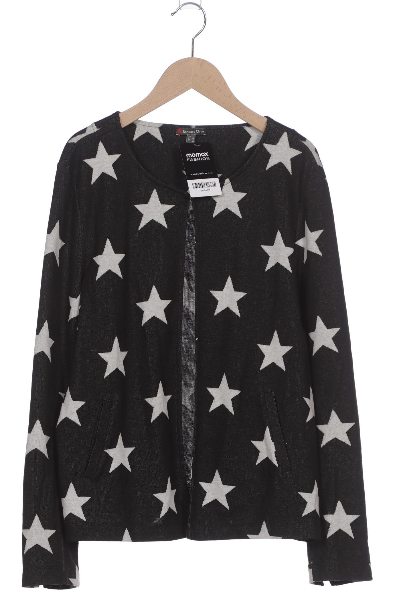 

Street One Damen Strickjacke, schwarz, Gr. 42