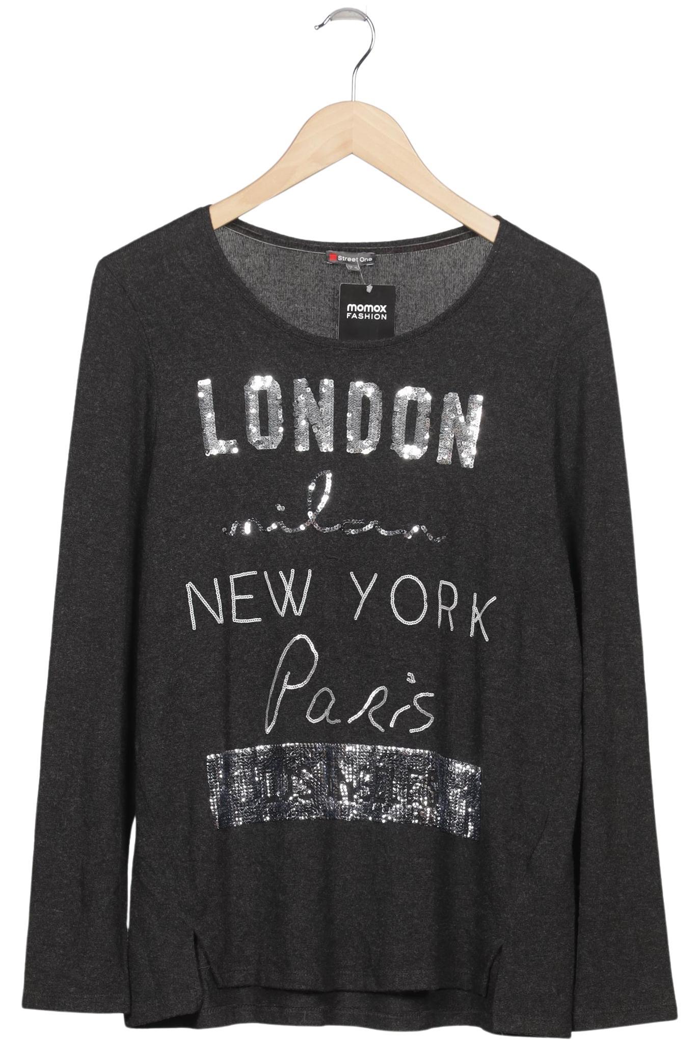 

Street One Damen Pullover, grau, Gr. 40