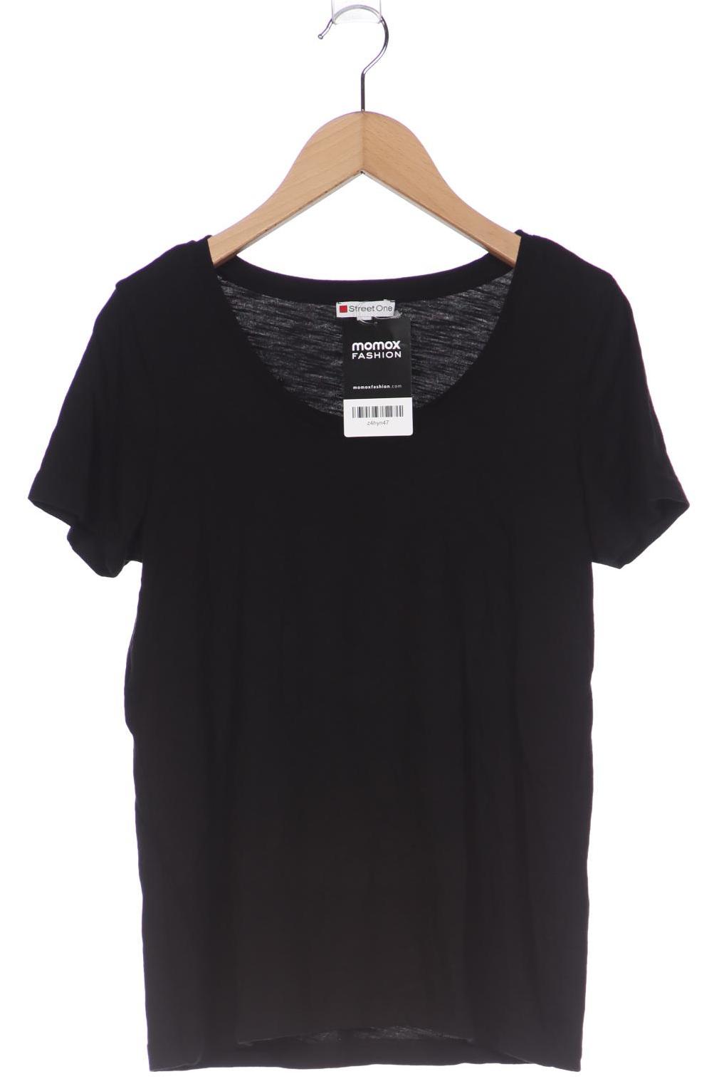 

Street One Damen T-Shirt, schwarz