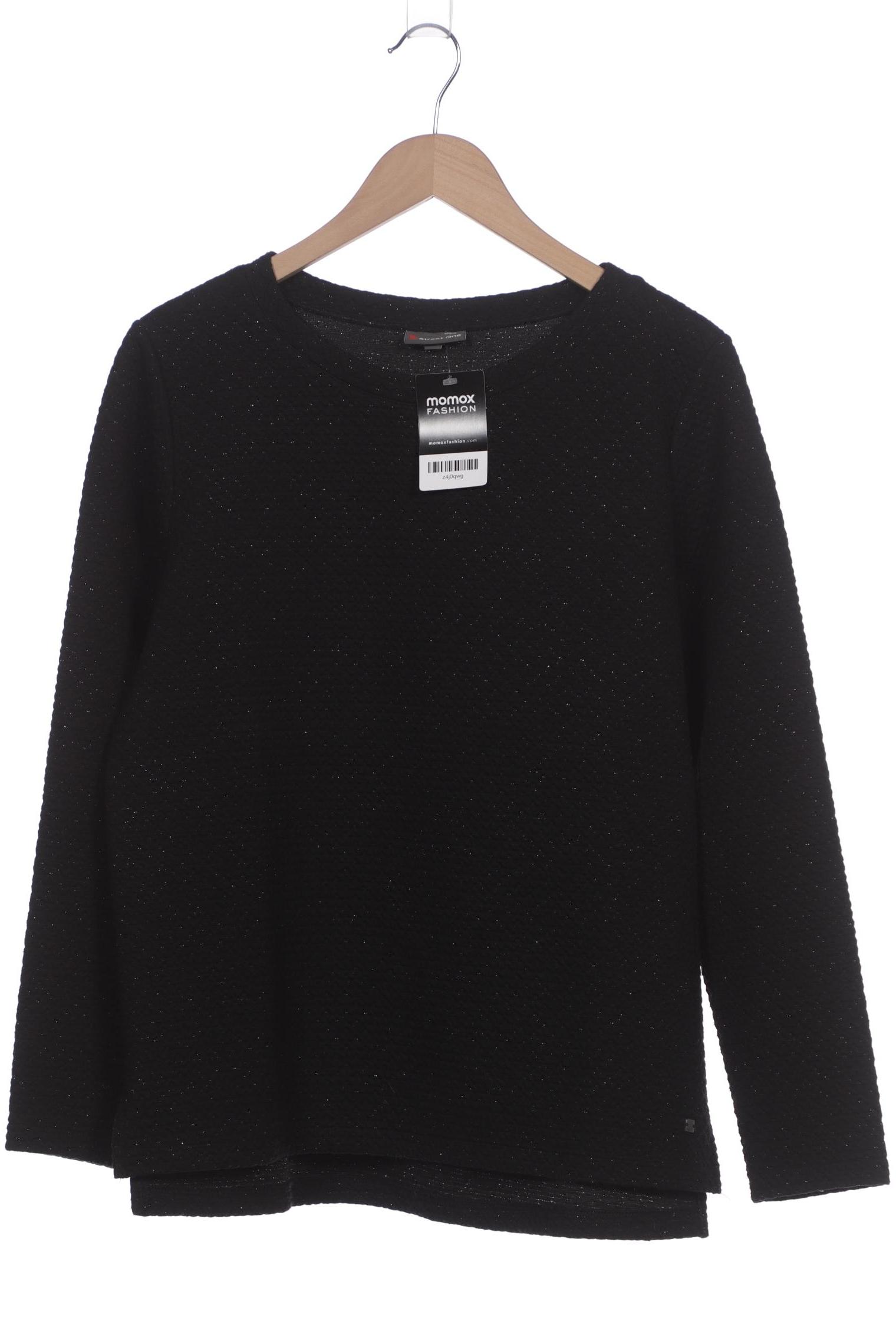 

Street One Damen Sweatshirt, schwarz, Gr. 42
