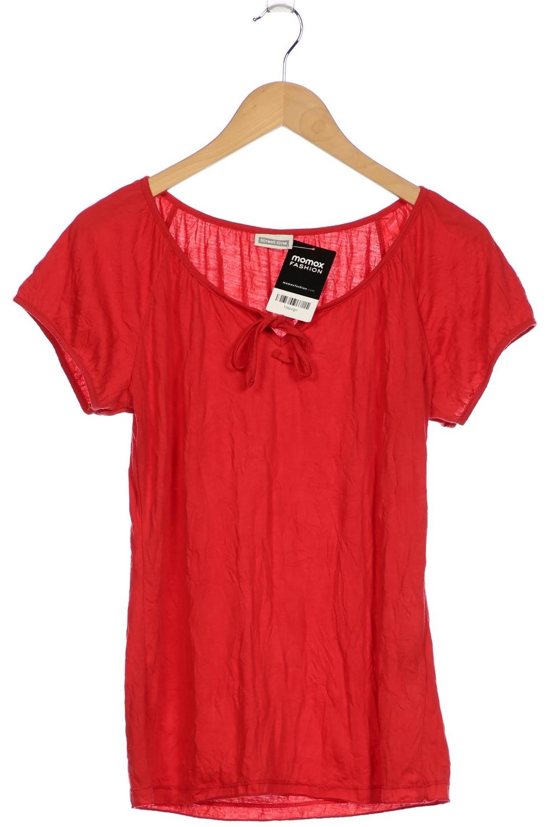 

Street One Damen T-Shirt, rot, Gr. 42