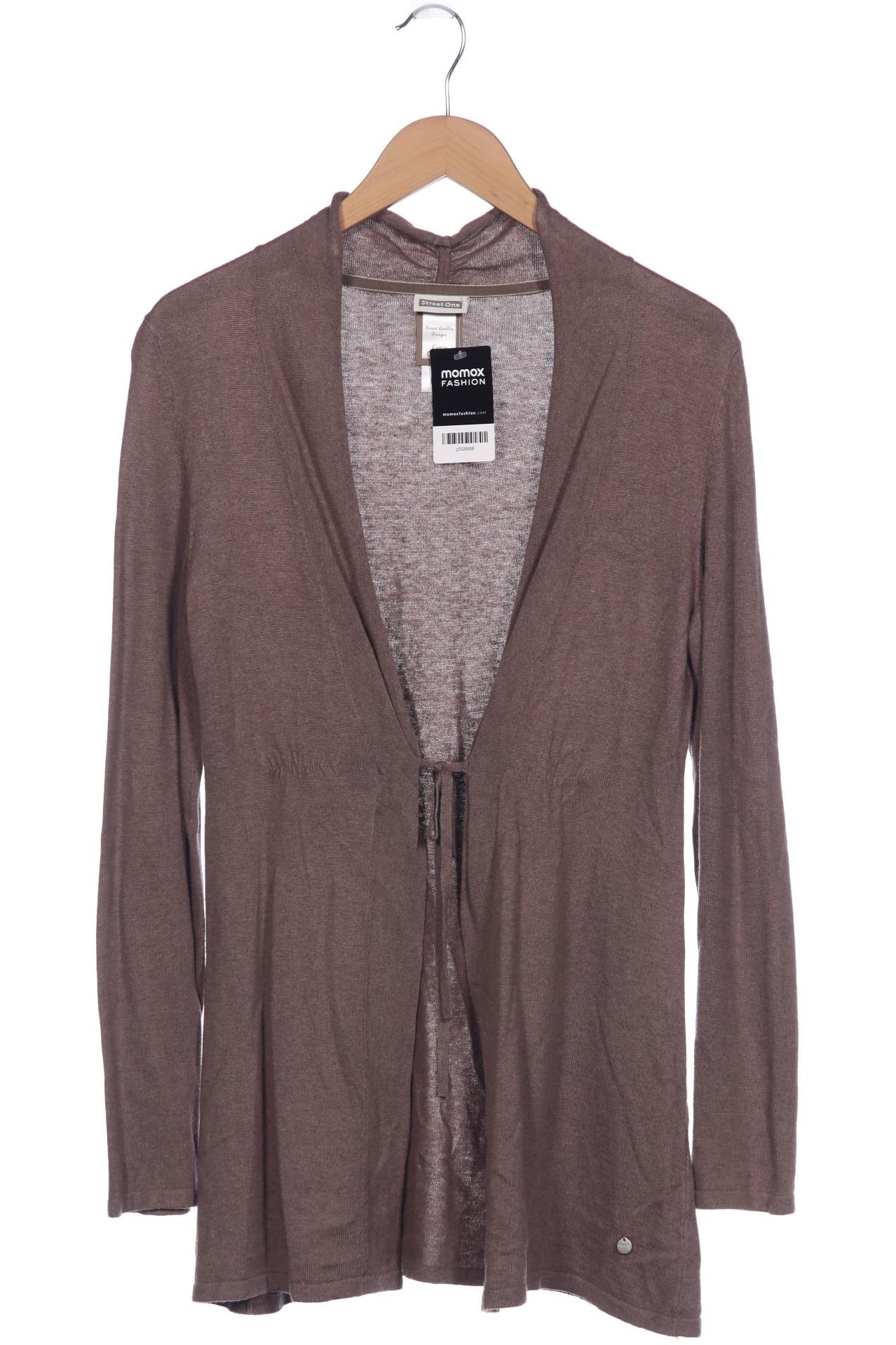 

Street One Damen Strickjacke, braun, Gr. 40