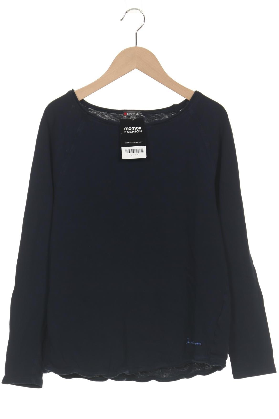 

Street One Damen Langarmshirt, marineblau, Gr. 40