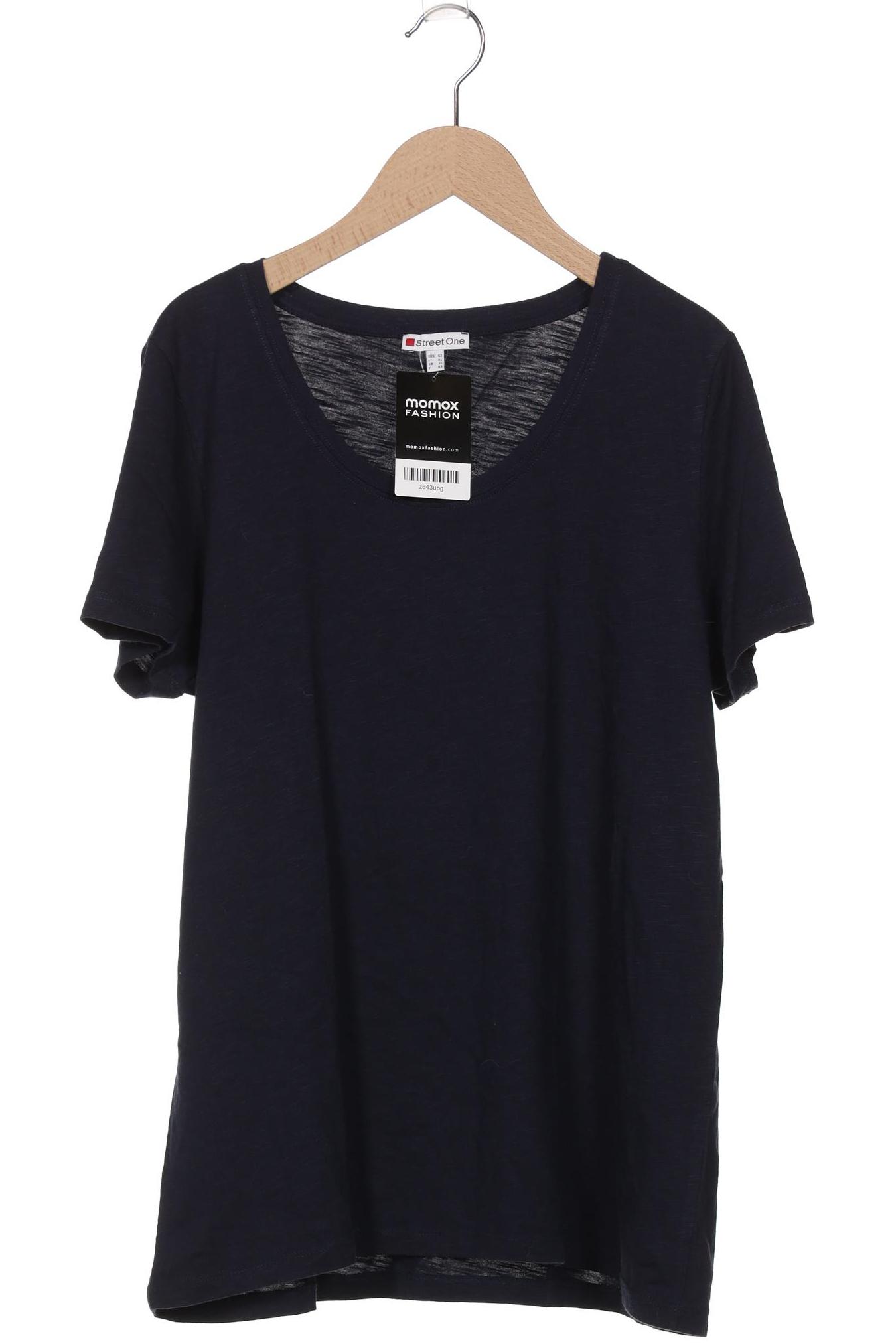

Street One Damen T-Shirt, marineblau, Gr. 42