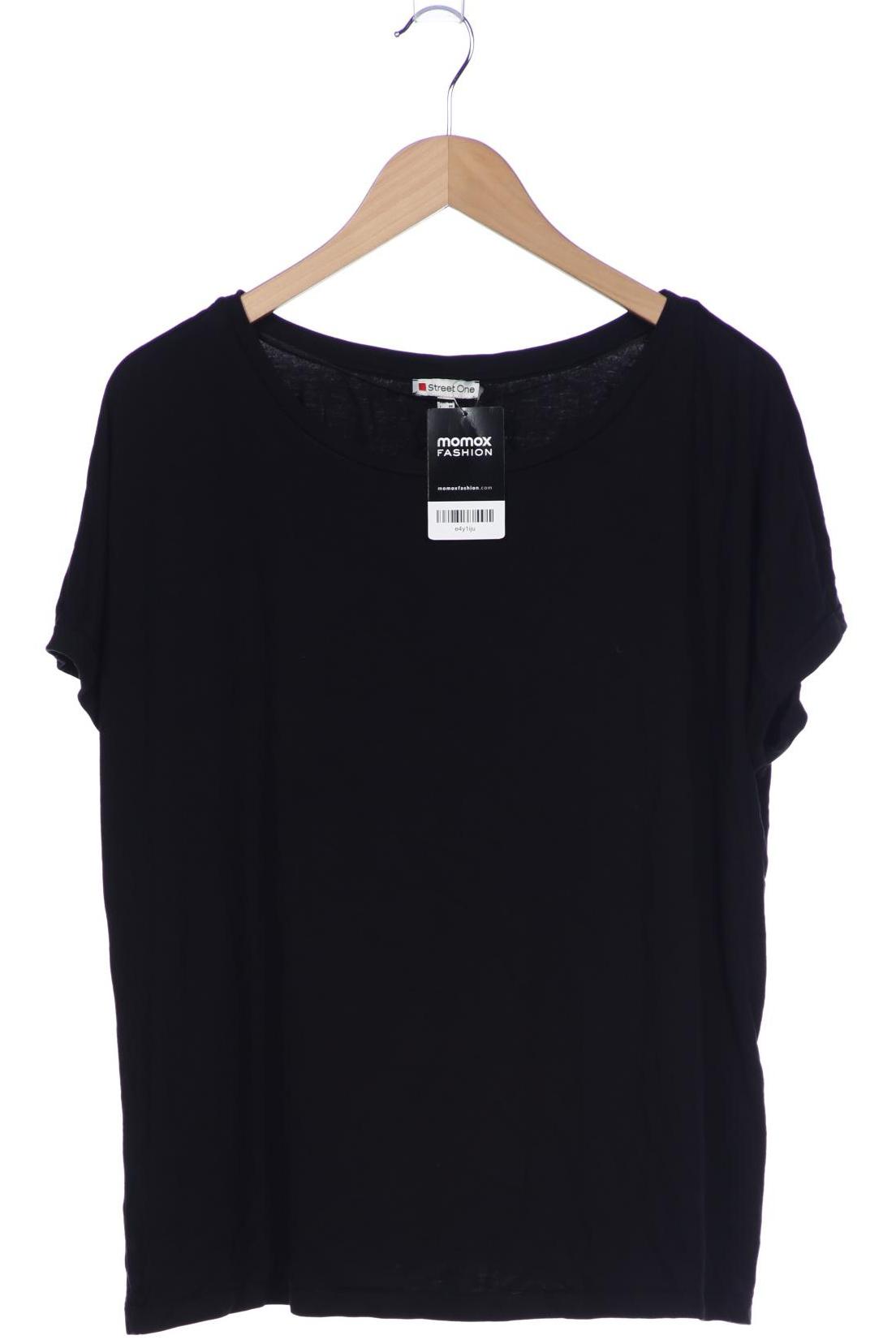 

Street One Damen T-Shirt, schwarz, Gr. 44
