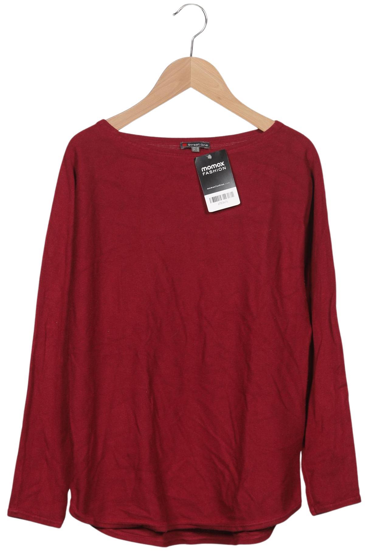 

Street One Damen Pullover, rot, Gr. 36