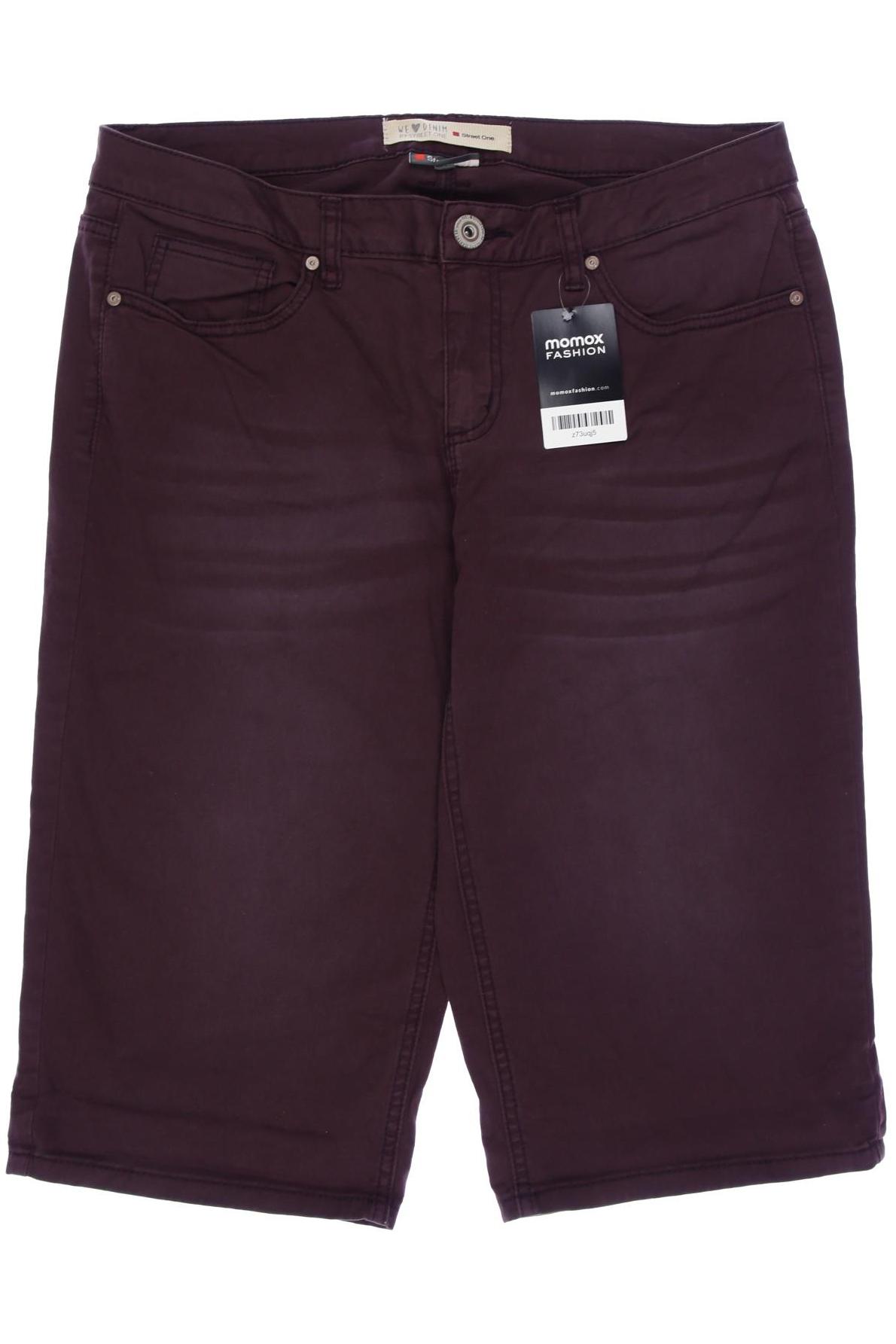 

Street One Damen Shorts, bordeaux, Gr. 31