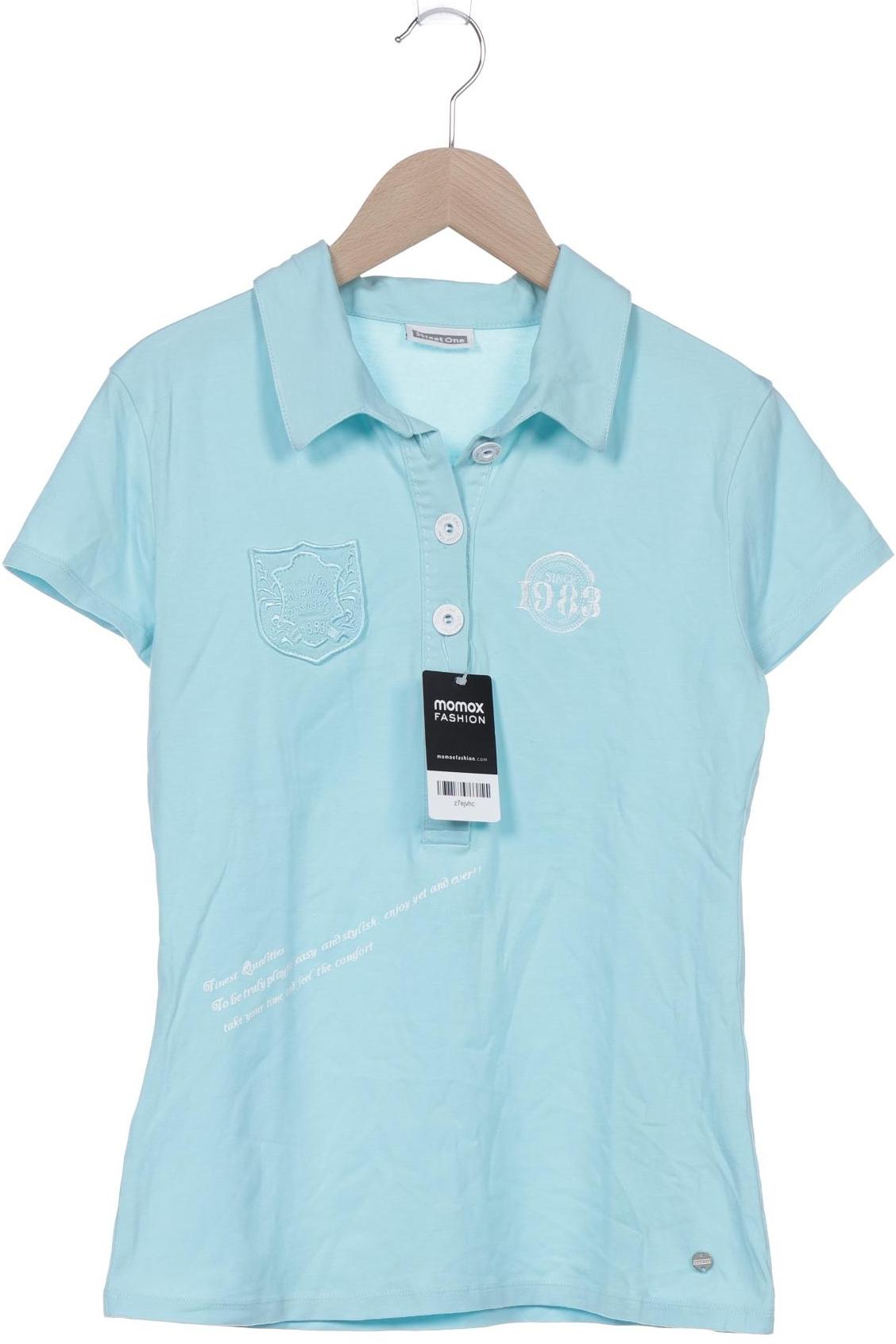 

Street One Damen Poloshirt, blau, Gr. 38