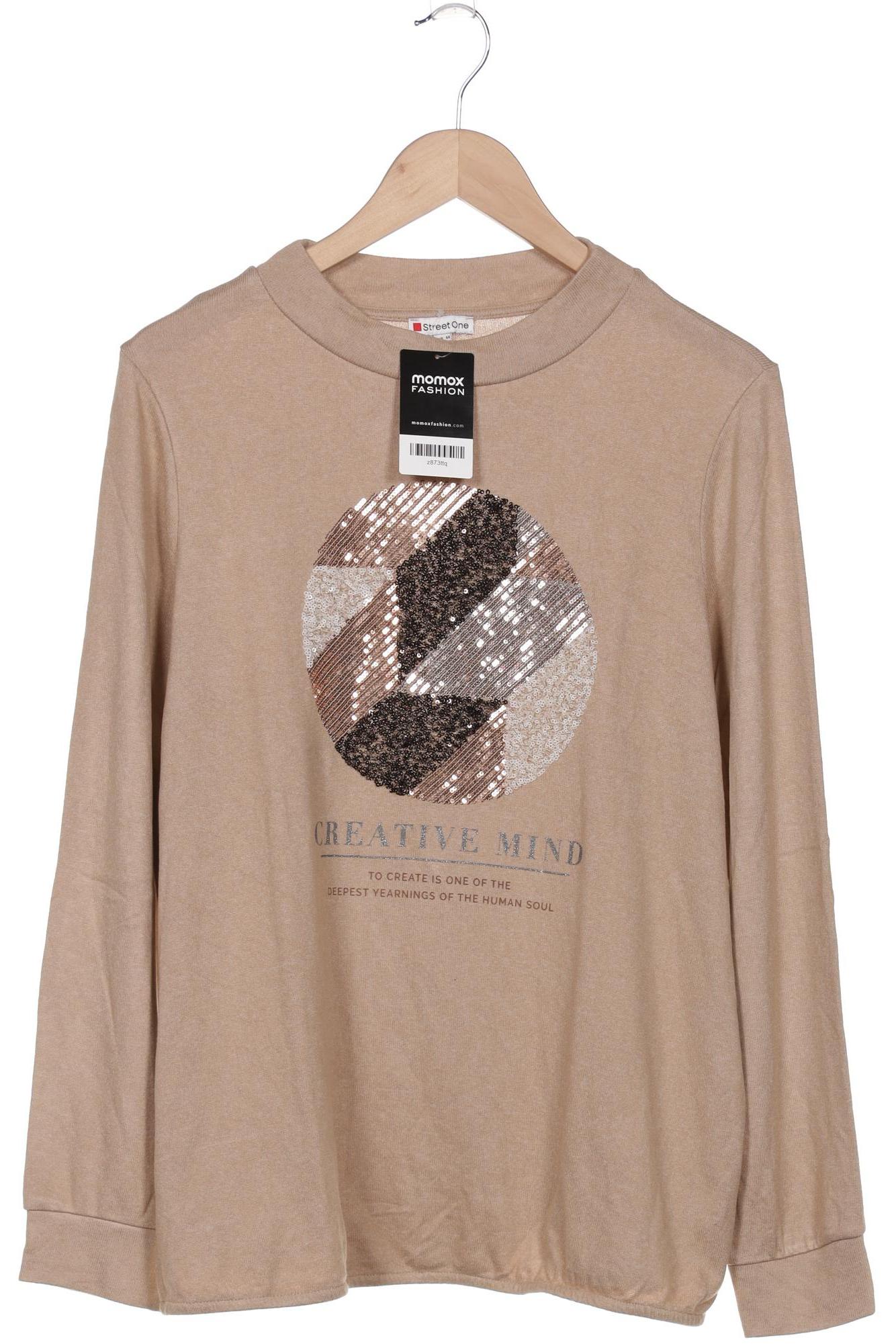 

Street One Damen Pullover, beige, Gr. 44