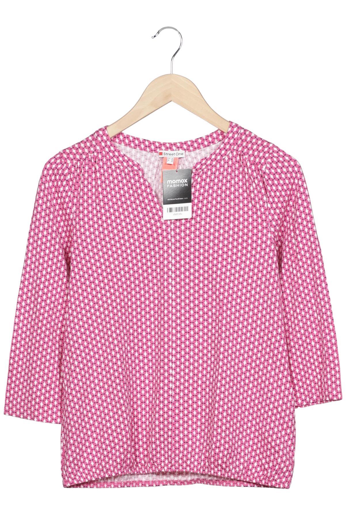 

Street One Damen Langarmshirt, pink, Gr. 36