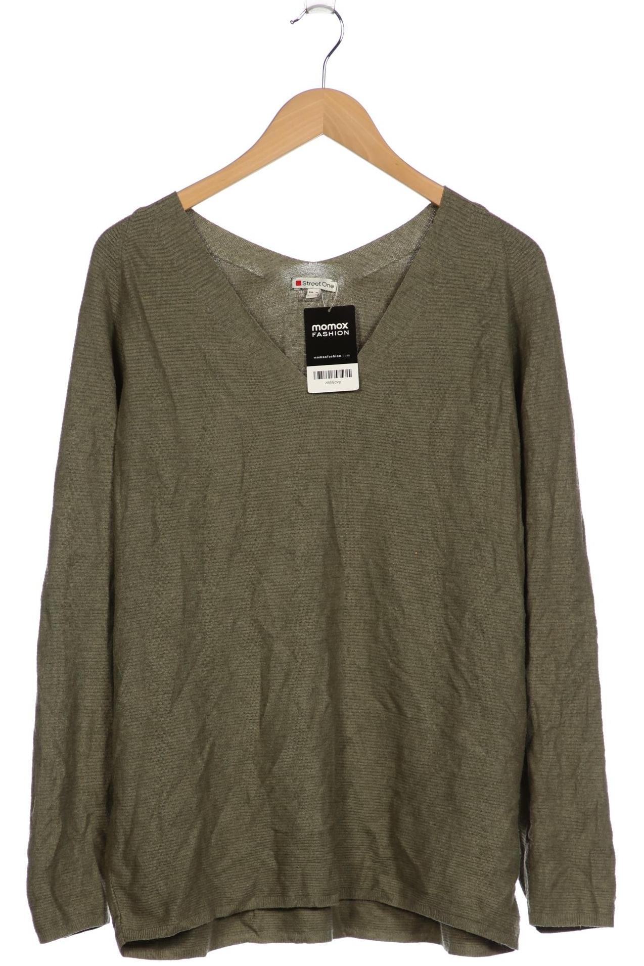 

Street One Damen Pullover, grün, Gr. 42