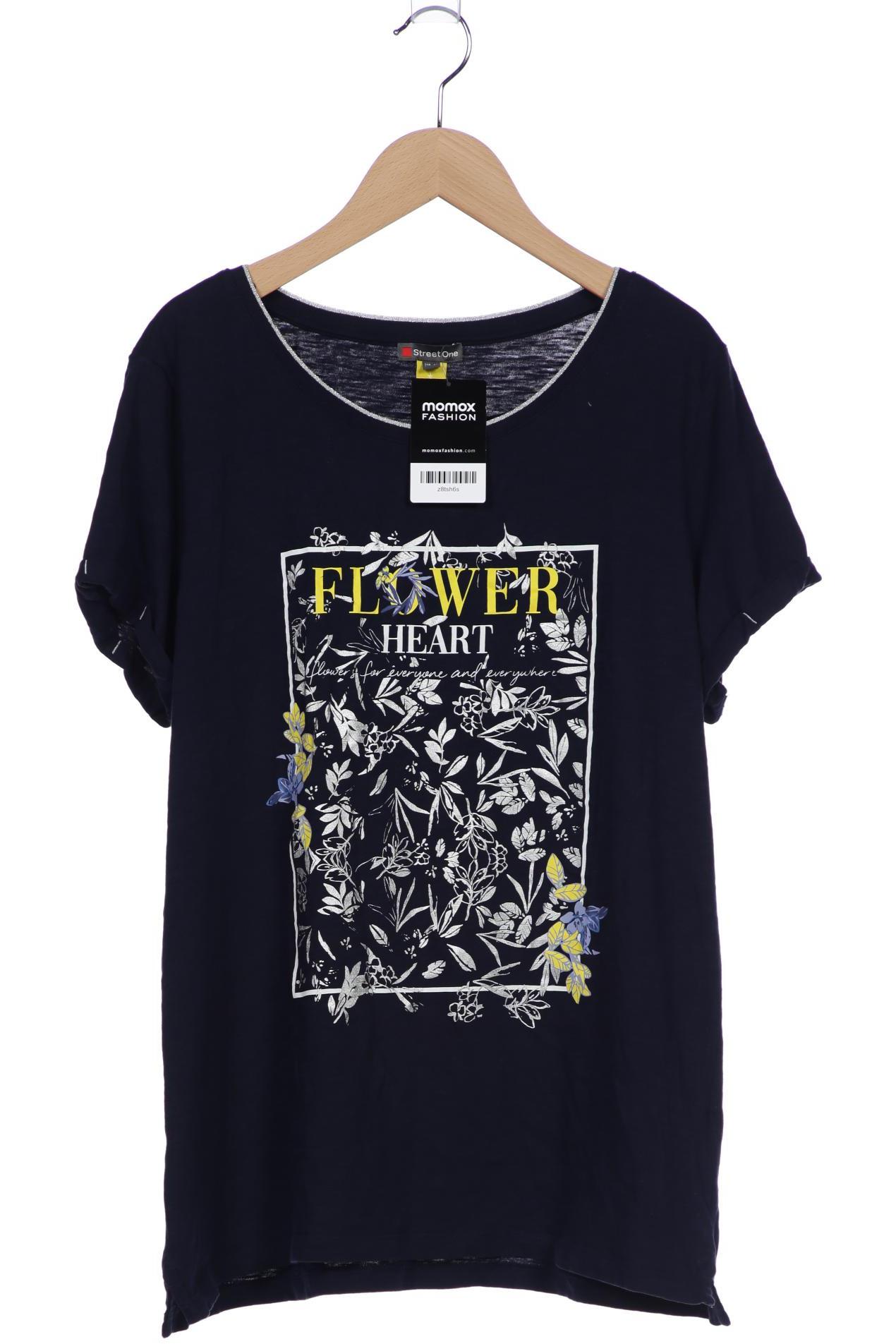 

Street One Damen T-Shirt, marineblau, Gr. 42