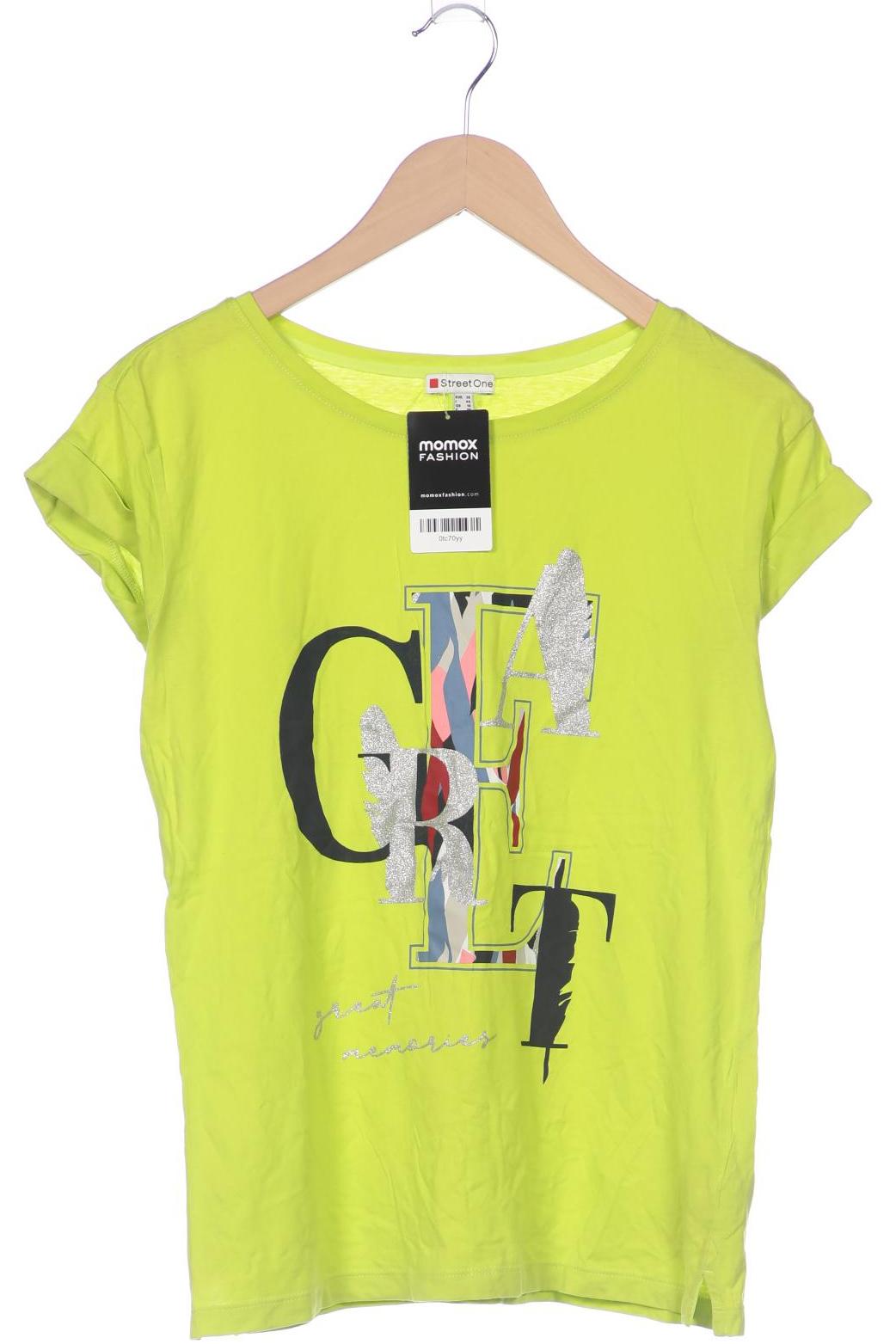 

Street One Damen T-Shirt, grün, Gr. 36